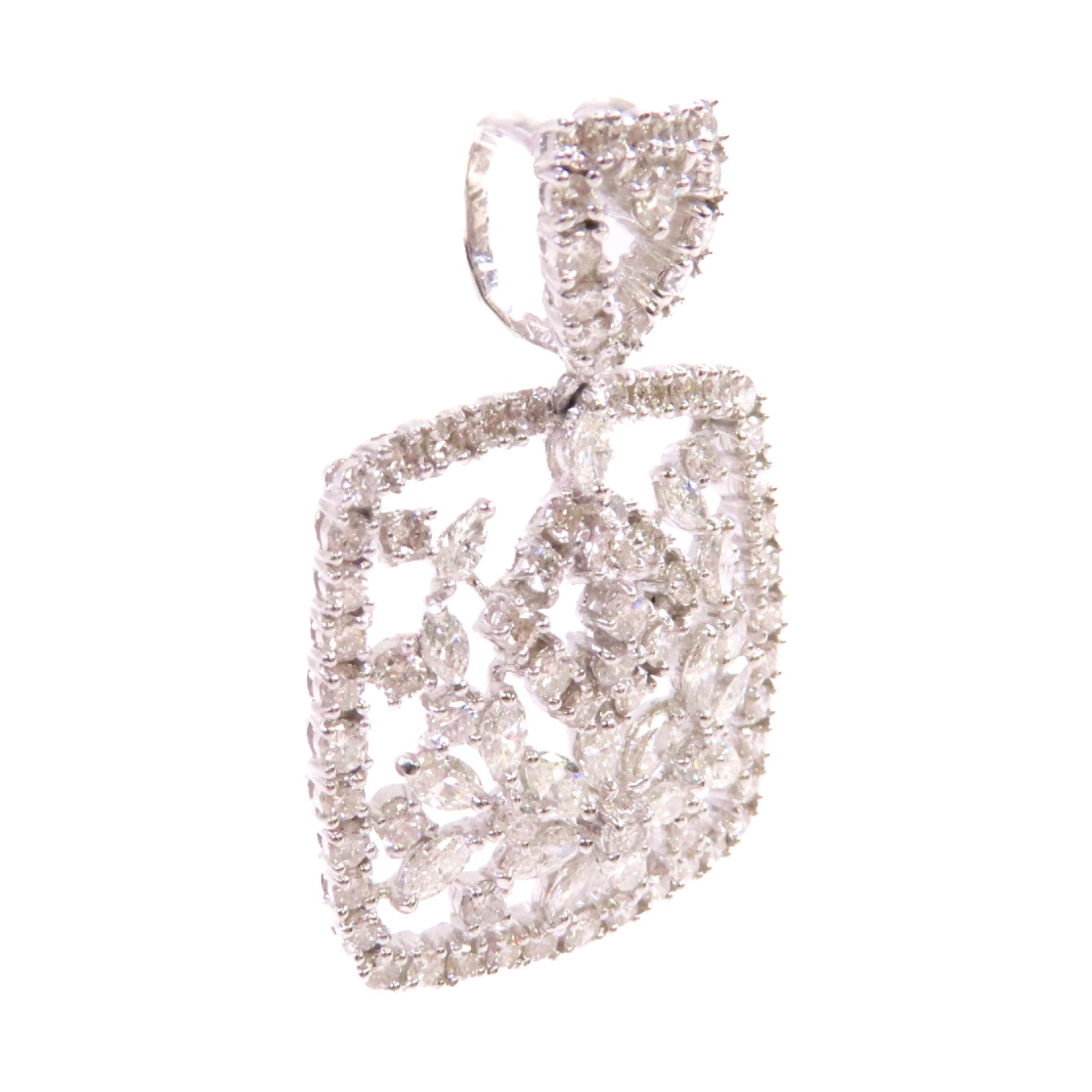 JEWELRY PT900鉑金/3.07ct鑚石Diamond Pendant Top吊墜