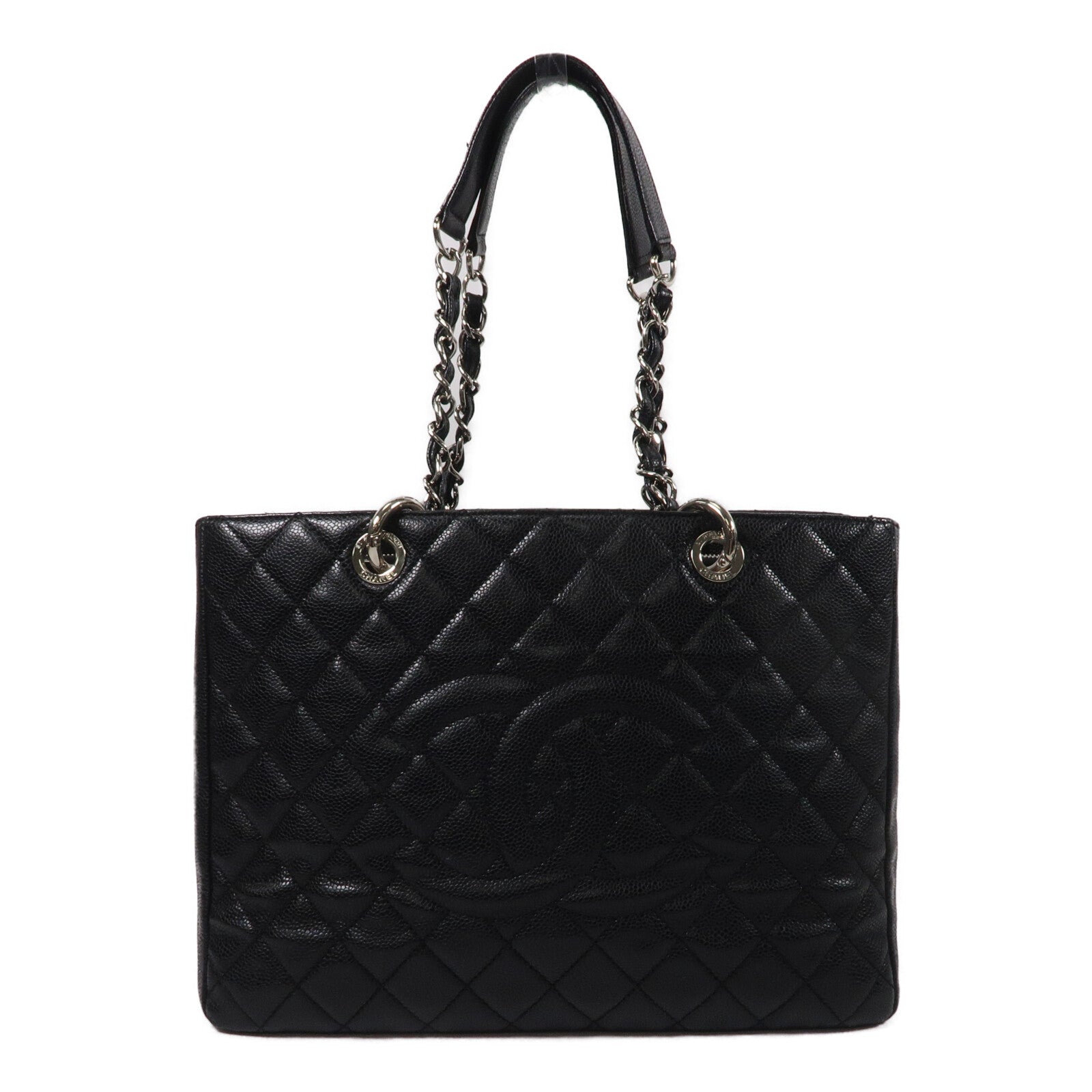 CHANEL 牛皮皮革GST手挽袋