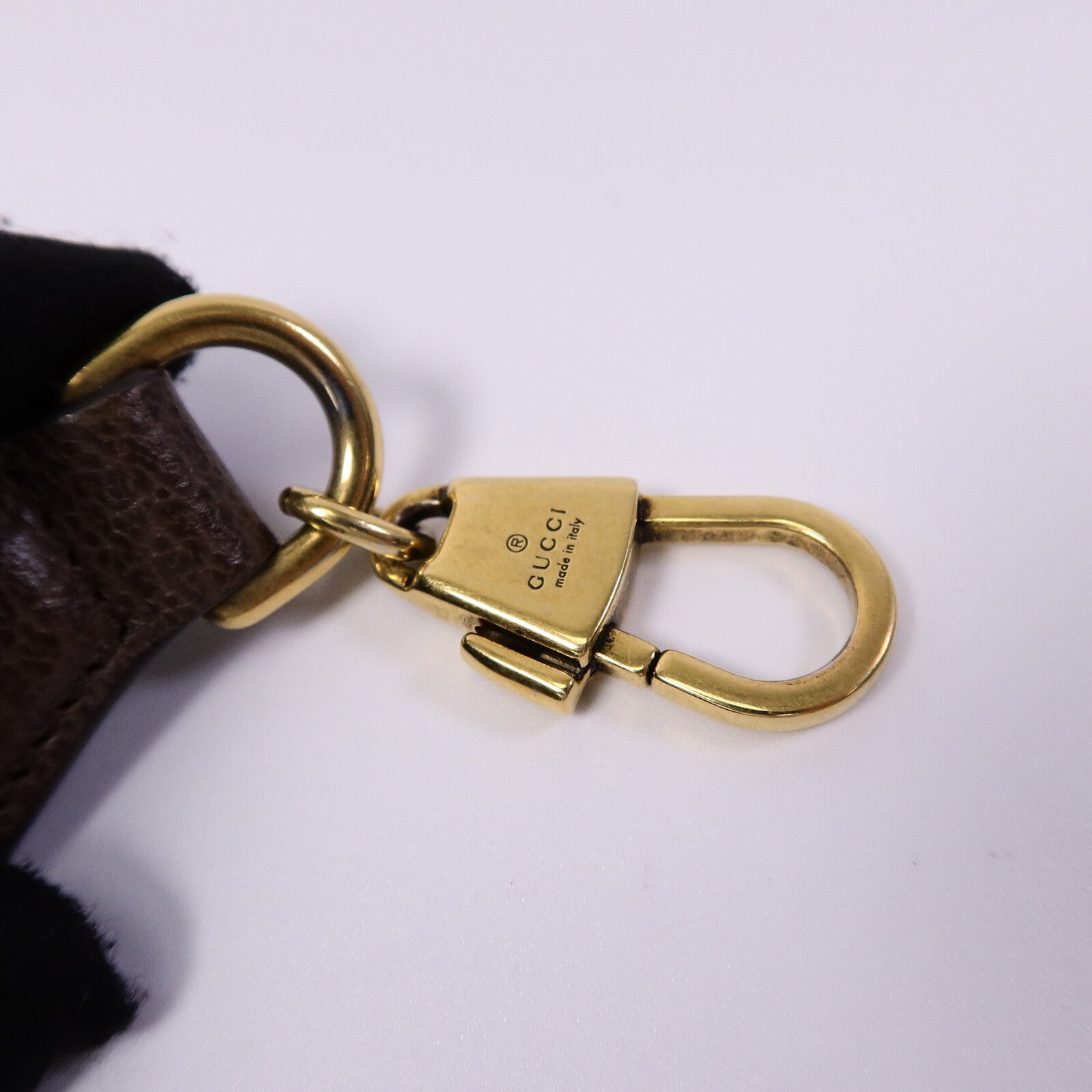 GUCCI 塗層帆布GG Supreme Shoulder Bag肩背袋