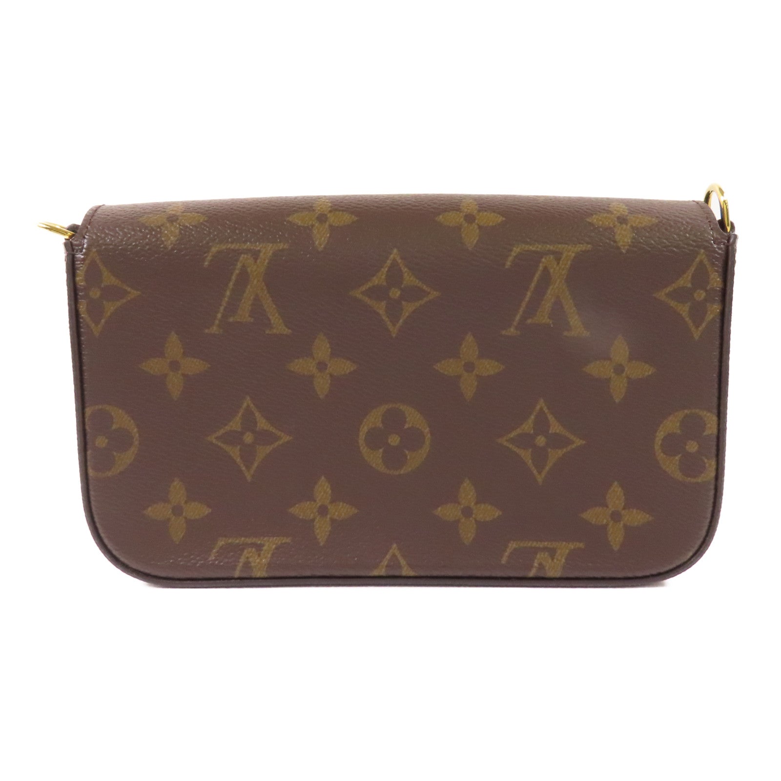 LOUIS VUITTON Monogram Felicie Strap & Go金扣肩背袋