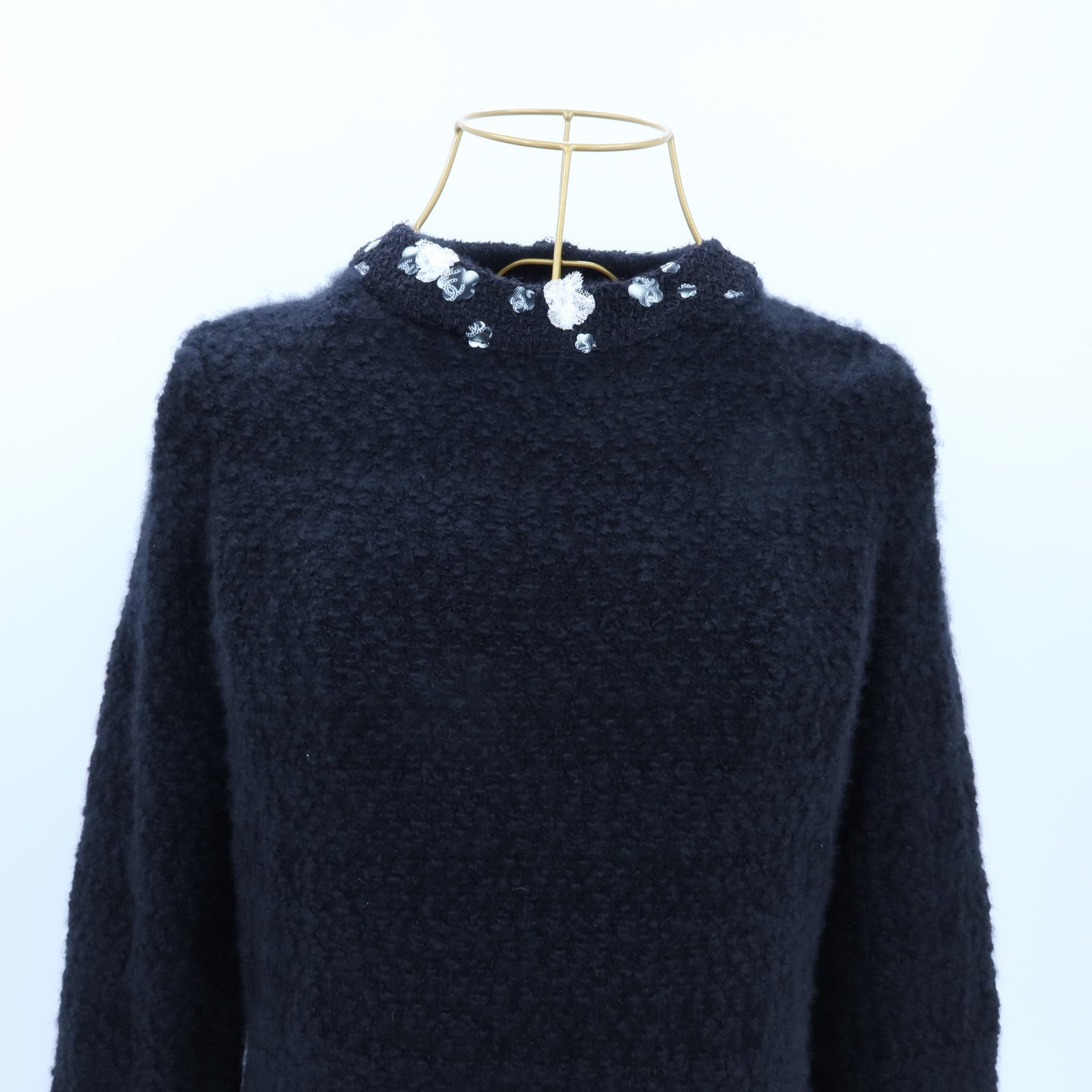 CHANEL Cashmere/Wool/Silk Long-Sleeve Dress連身裙