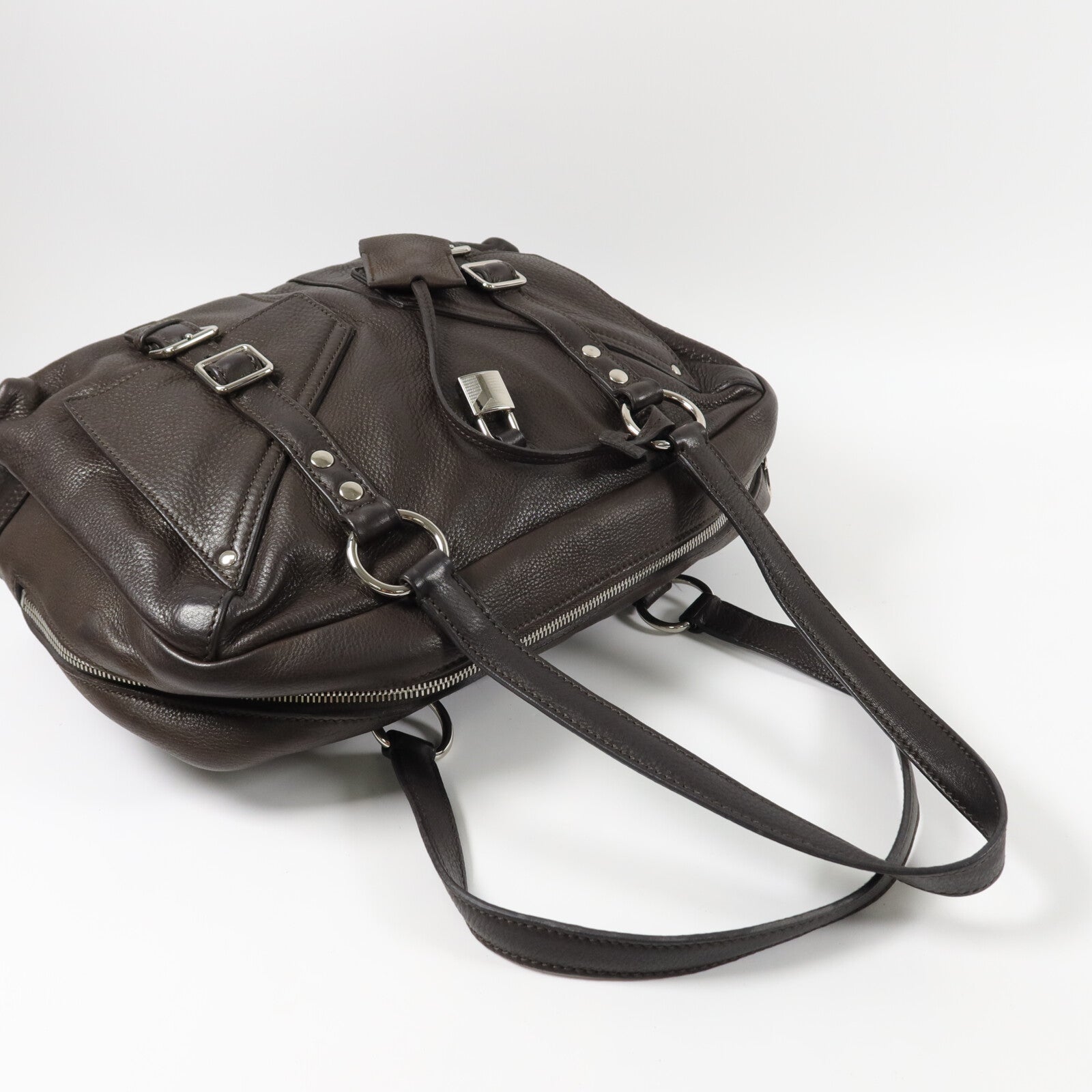 SAINT LAURENT 牛皮皮革Sac Lover Bag肩背袋