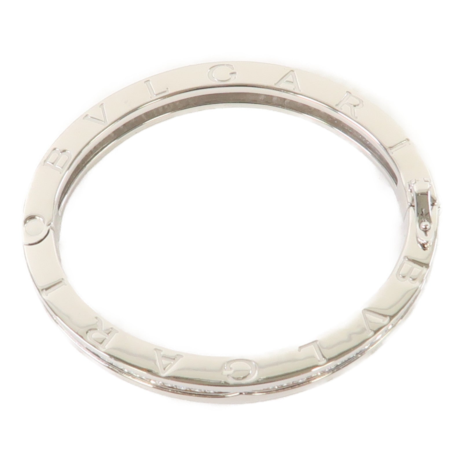 BVLGARI 【激減優惠】18K白金B.zero1 Diamond Bracelet手鐲銀色