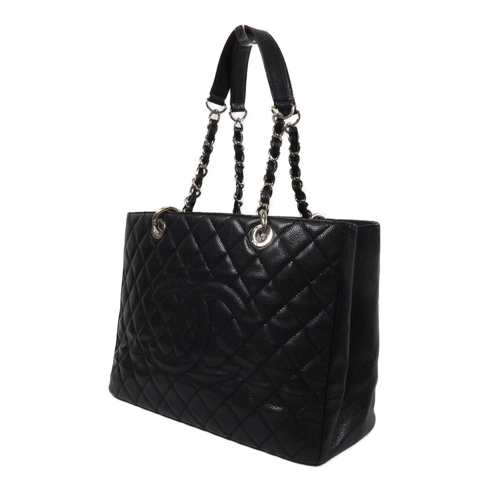 CHANEL 牛皮皮革GST手挽袋