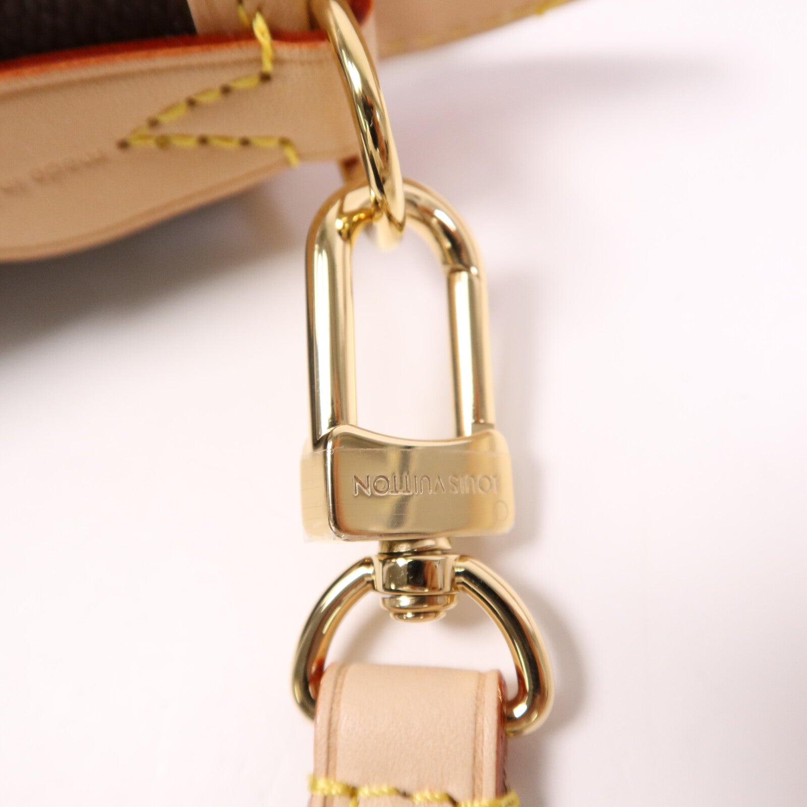 LOUIS VUITTON Monogram Neverfull BB金扣手挽肩背兩用袋