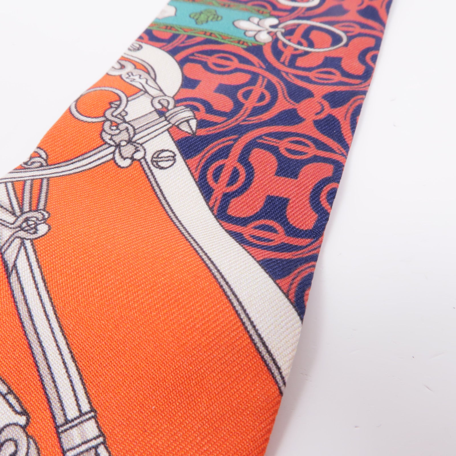 HERMES 絲質Twilly絲巾