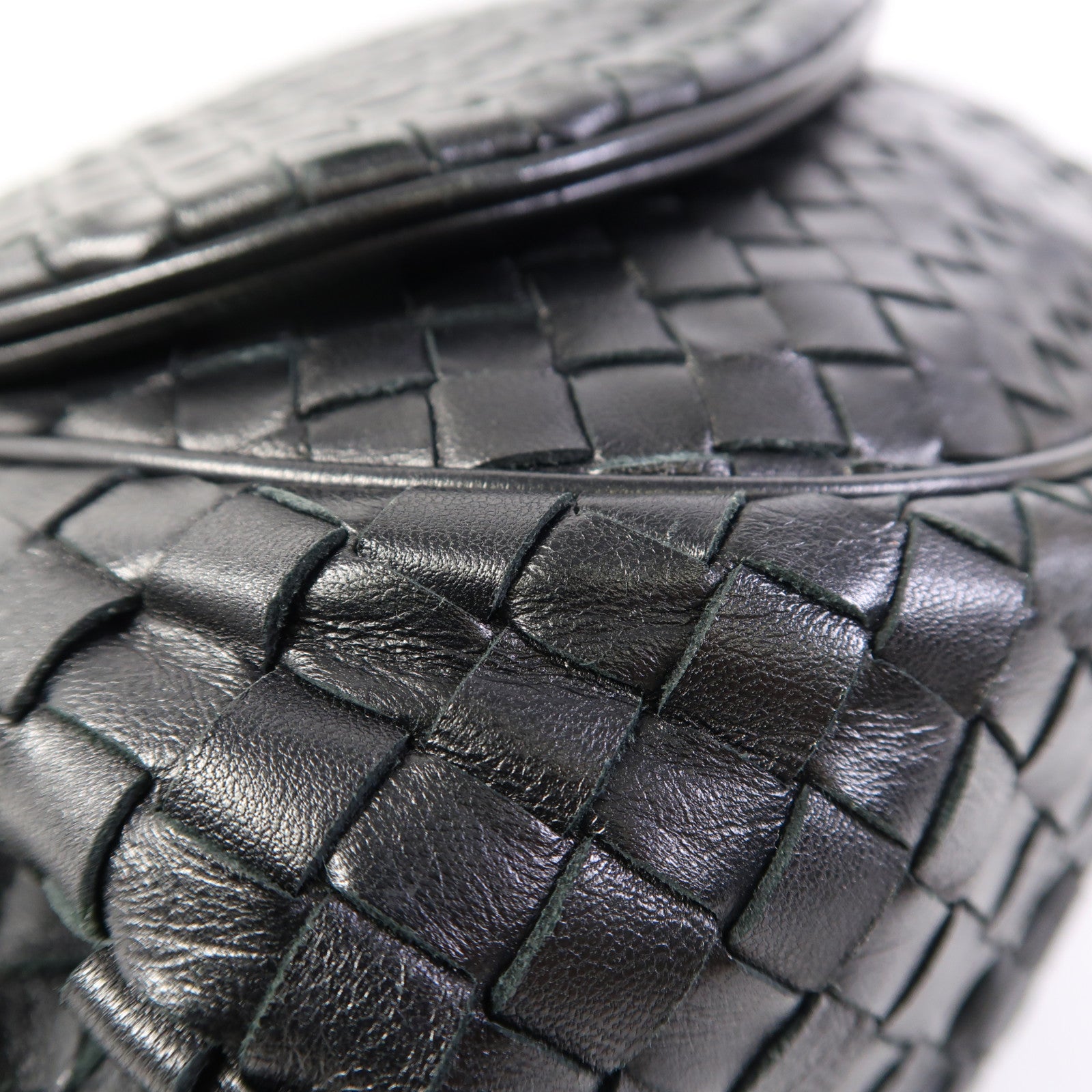 BOTTEGA VENETA 牛皮皮革Nappa Intrecciato Messenger Bag肩背袋