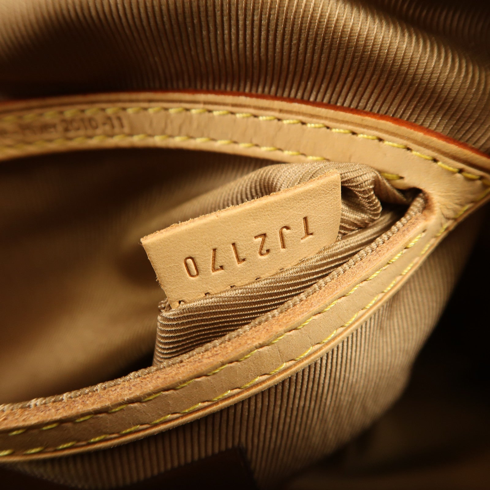 LOUIS VUITTON Monogram Fleur de Jais Carrousel金扣手挽袋