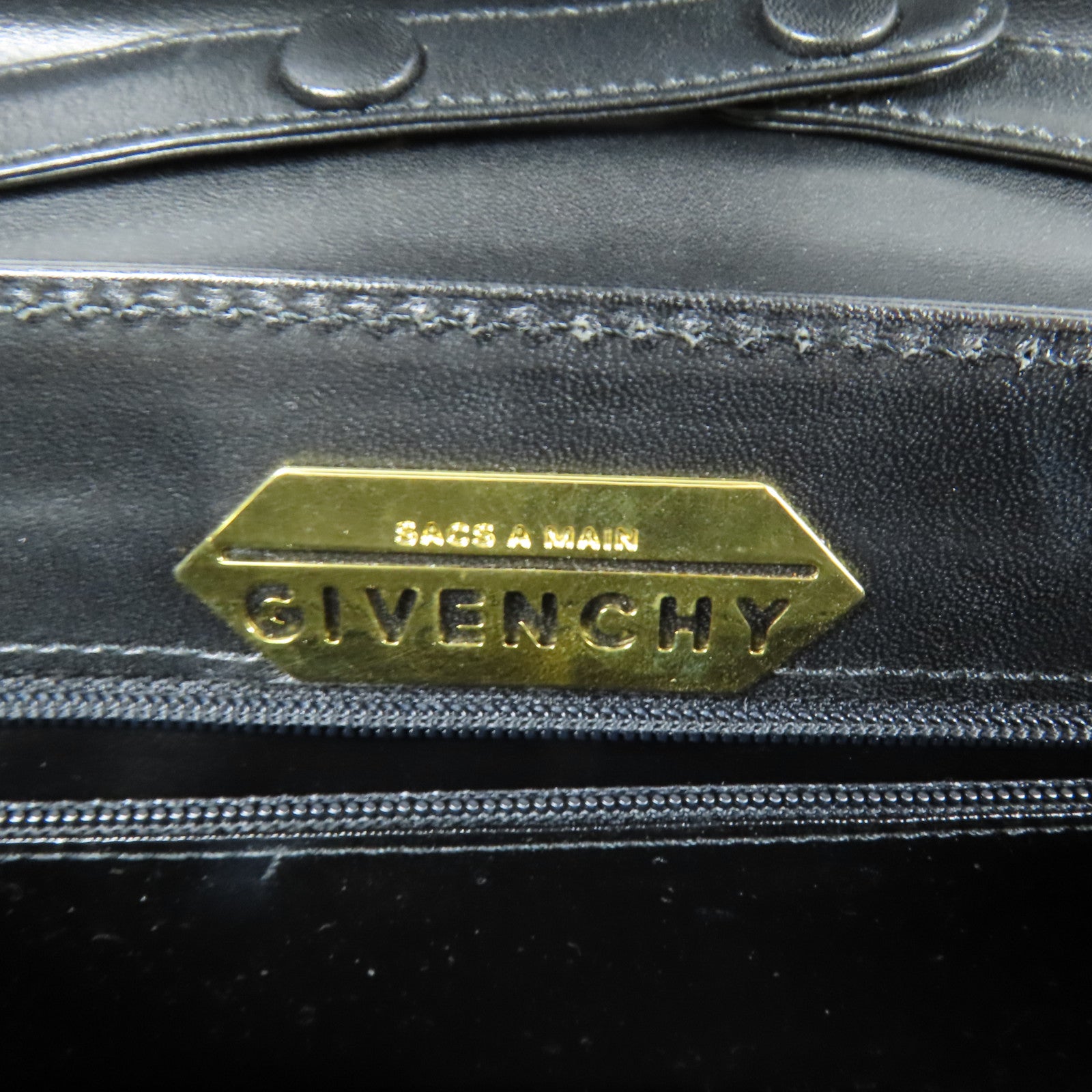 GIVENCHY 牛皮皮革2way Shoulder Bag金扣手挽肩背兩用袋