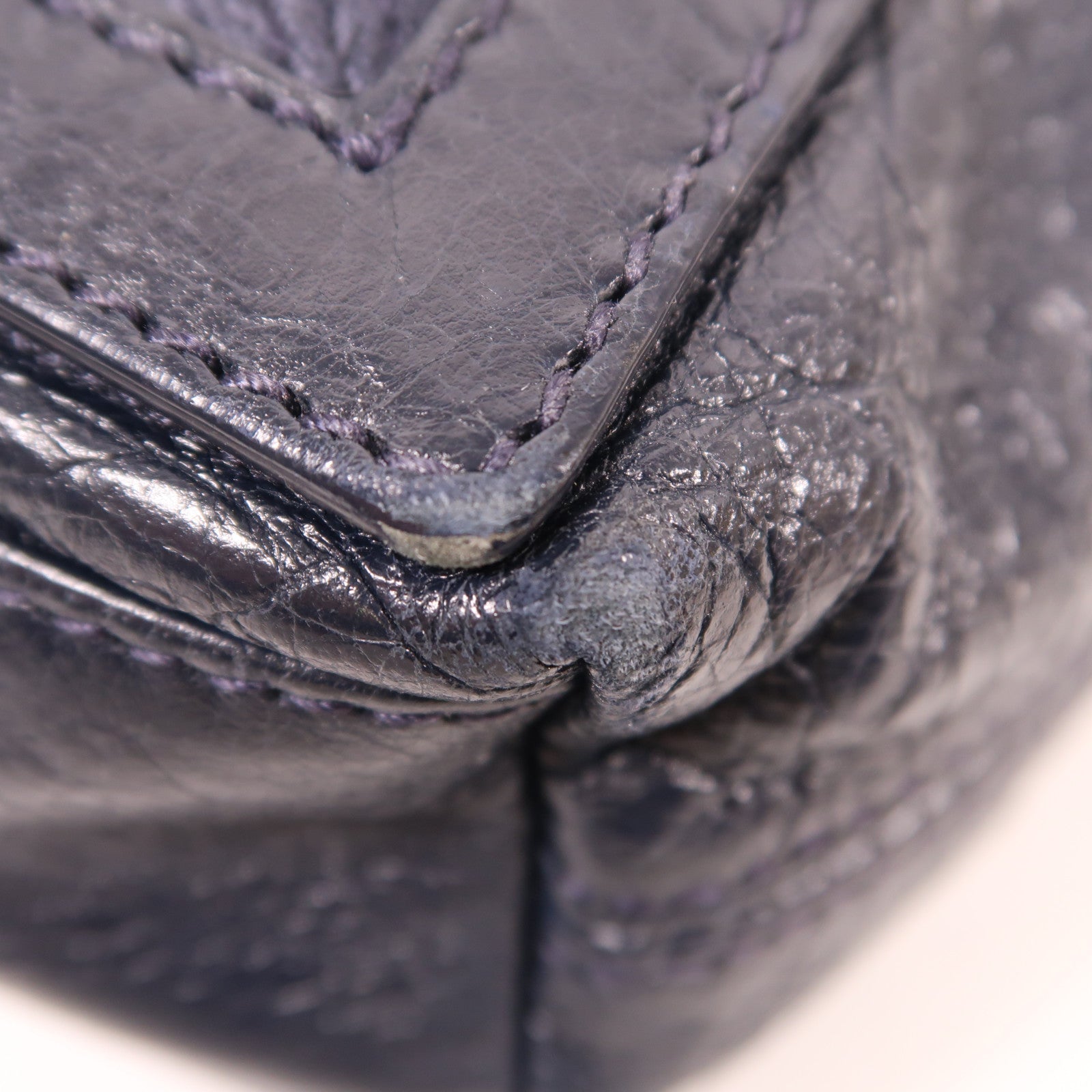 BALENCIAGA 牛皮皮革Cabas Xs銀扣手挽肩背兩用袋