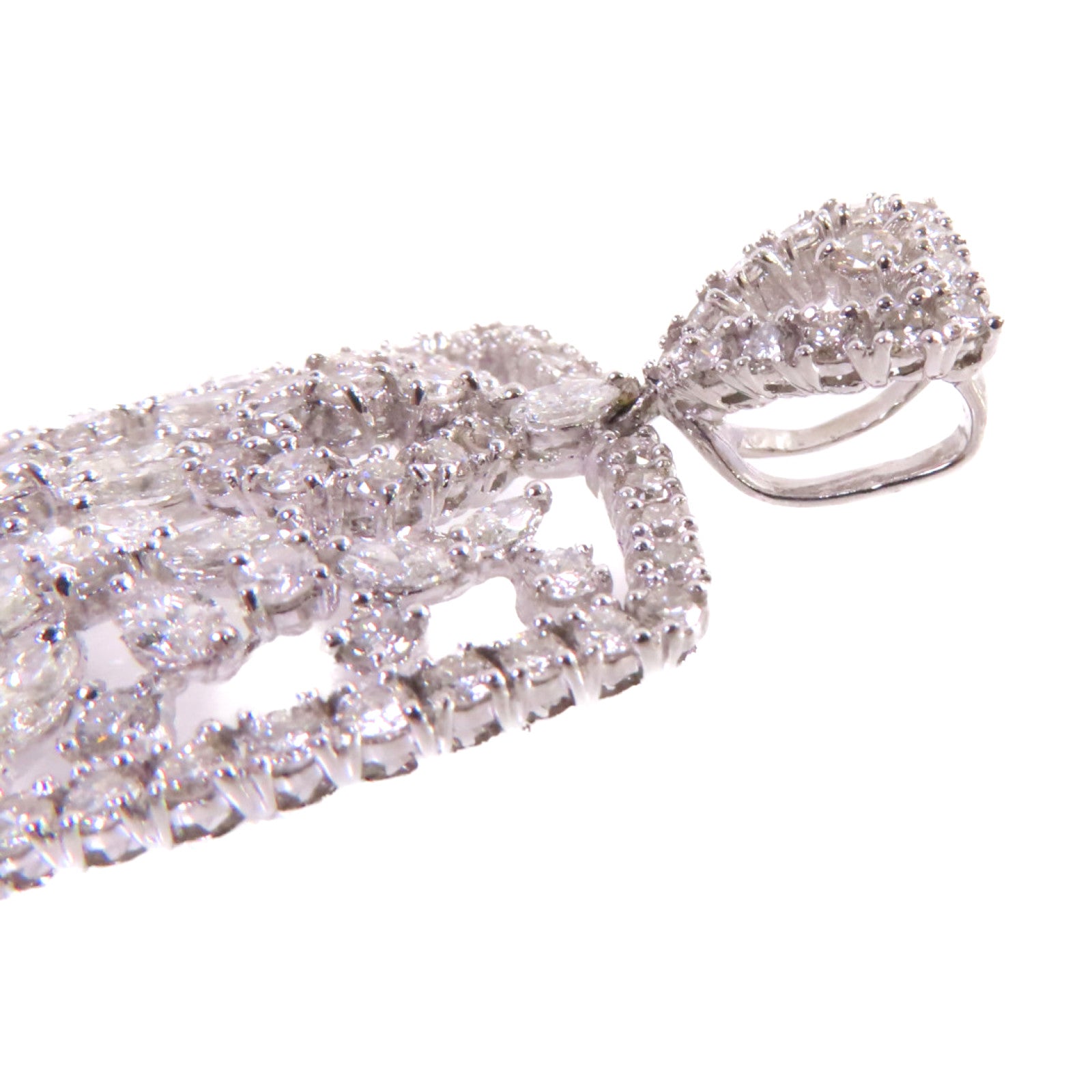 JEWELRY PT900鉑金/3.07ct鑚石Diamond Pendant Top吊墜