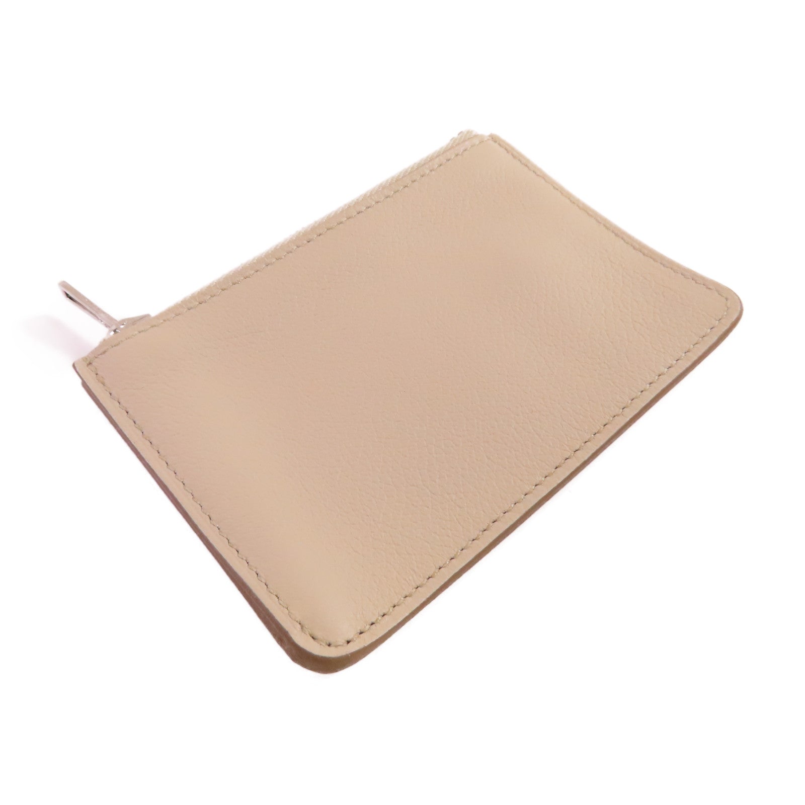 HERMES (PRICE DOWN) PHW Roulis Slim Wallet Evercolor Leather