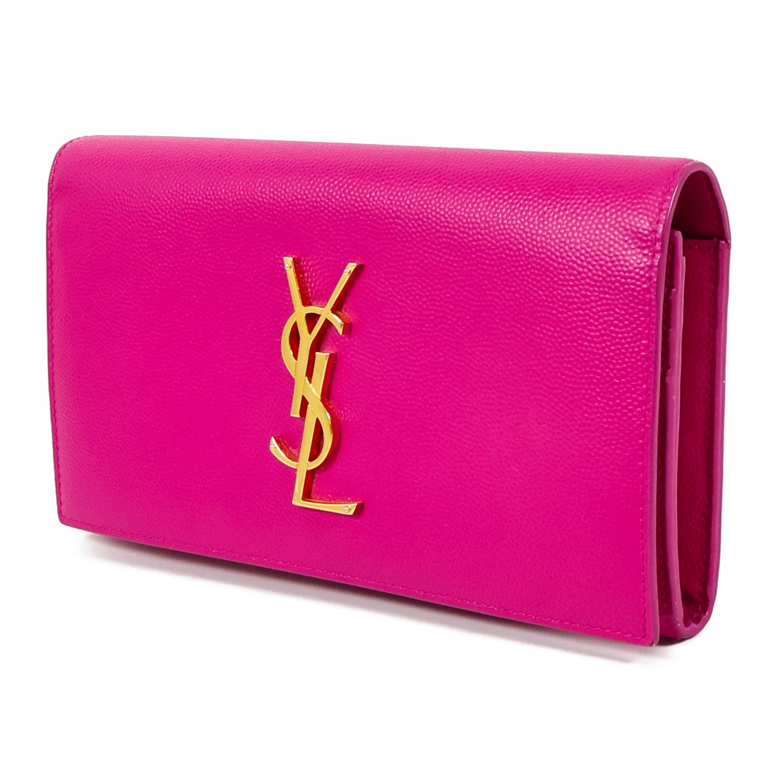 SAINT LAURENT 牛皮皮革Long Wallet長錢包