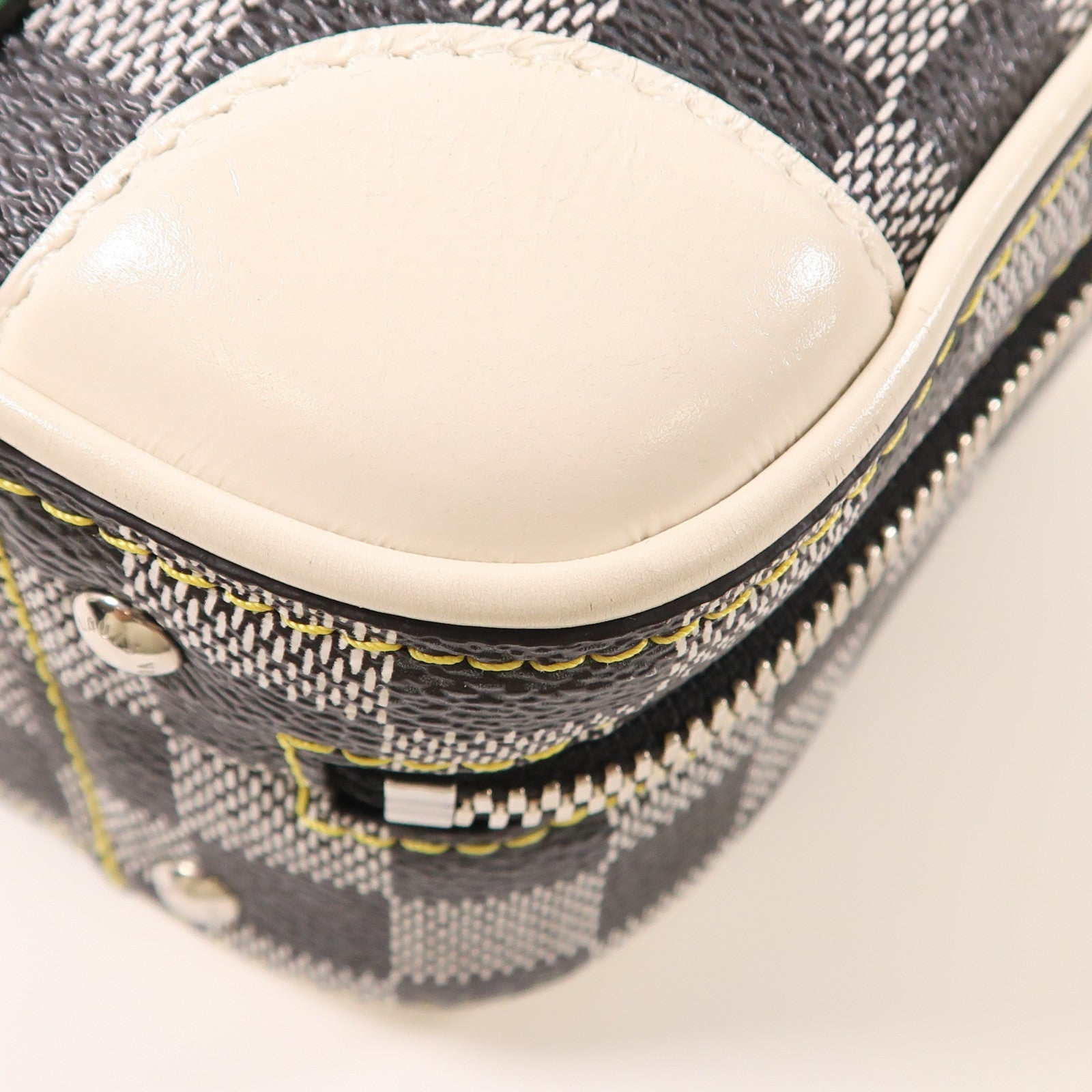 LOUIS VUITTON LV SHW Valisette BB 2 Way Bag N40233 Damier Black White