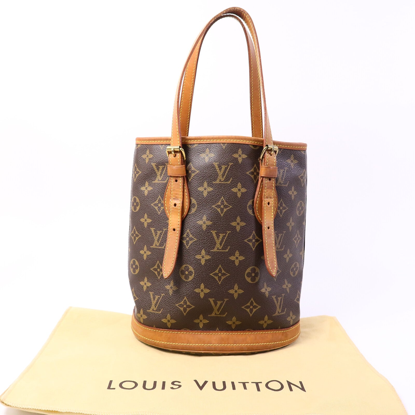 LOUIS VUITTON Monogram Bucket PM手挽袋