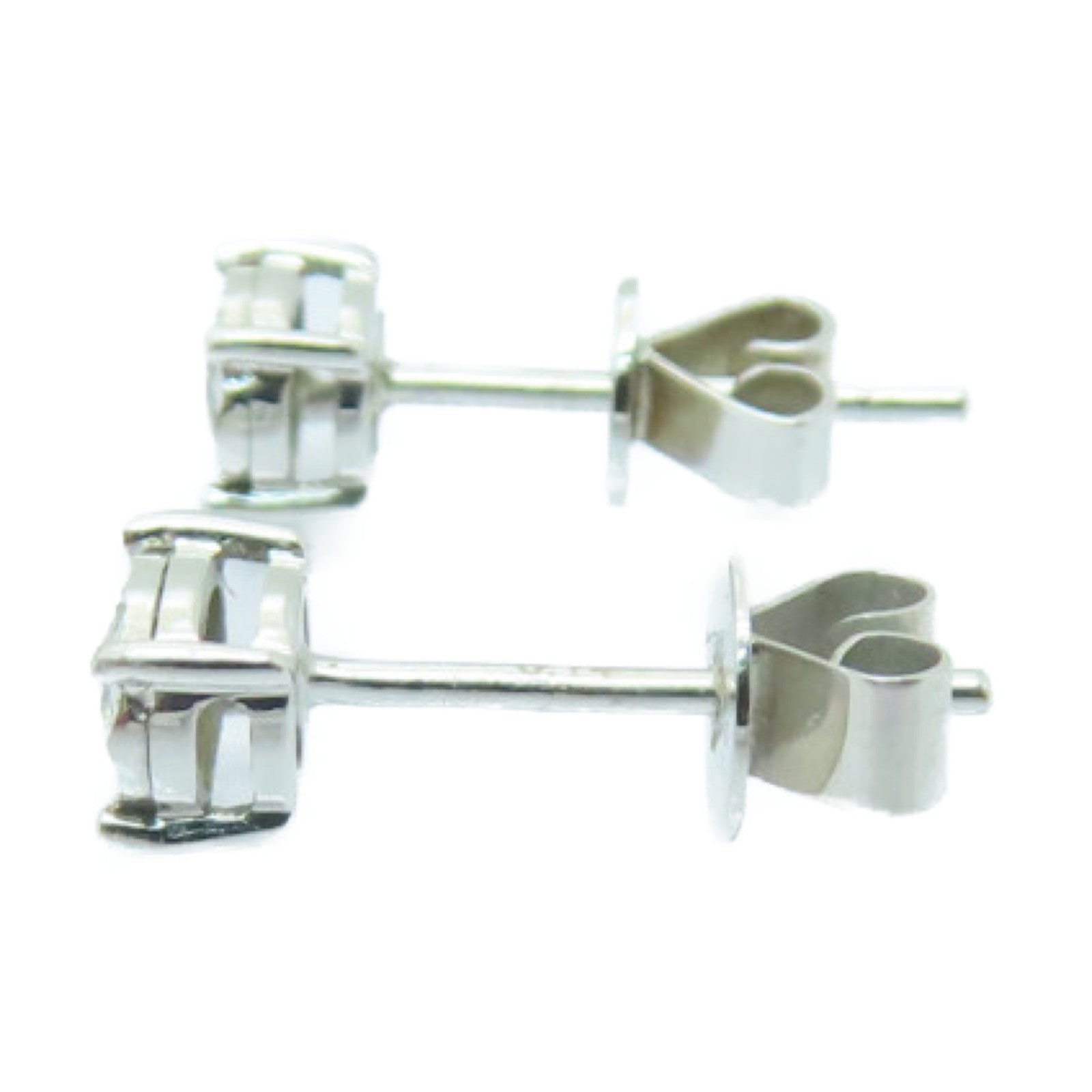 JEWELRY 【激減優惠】18K白金Diamond Earrings 0.185ct鑽石耳環