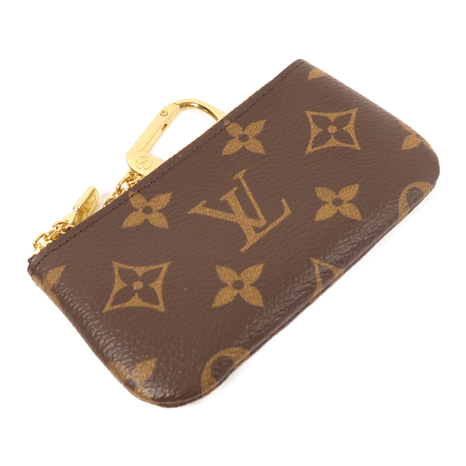LOUIS VUITTON Monogram Key Pouch金扣鎖匙包