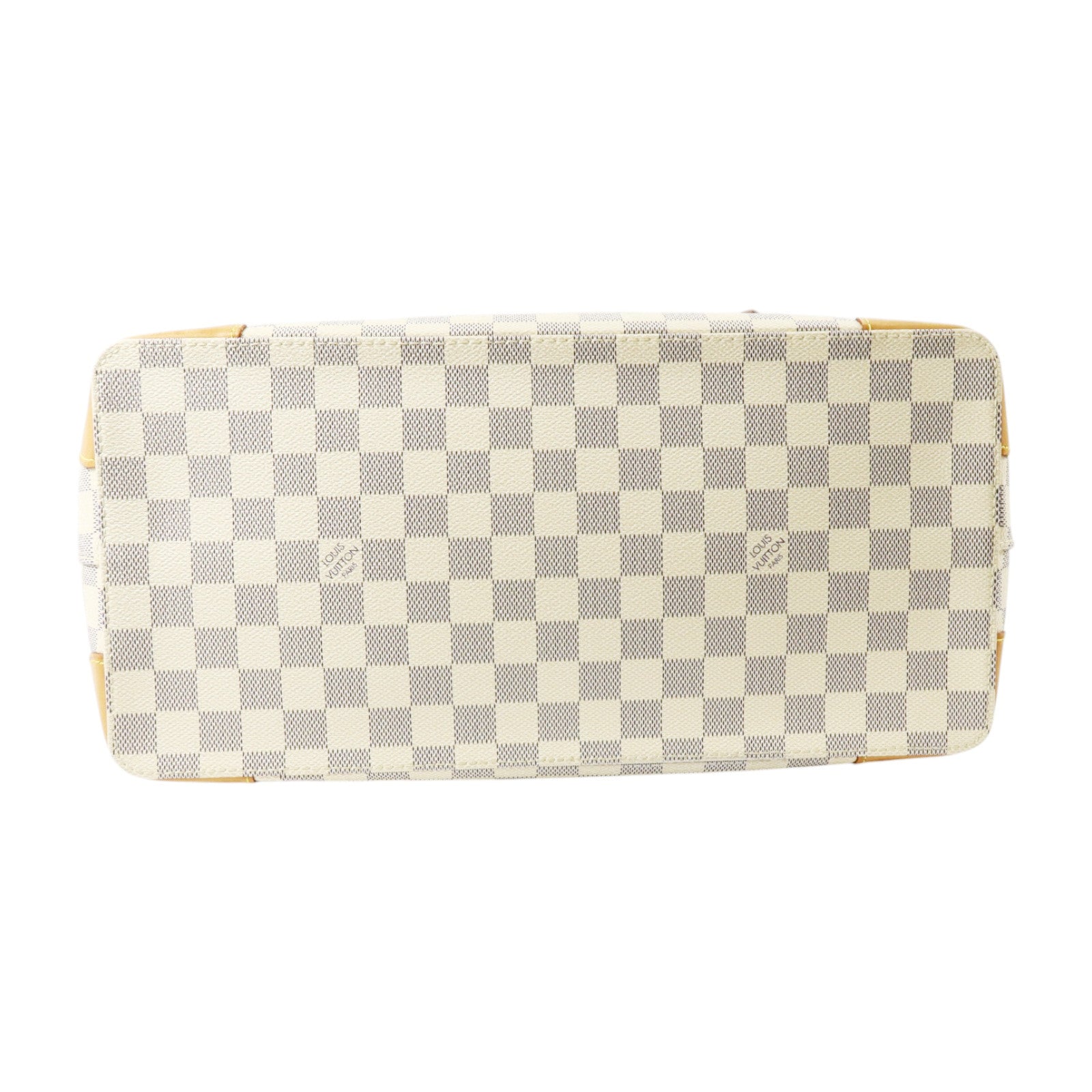 LOUIS VUITTON Damier Azur Hampstead MM金扣肩背袋