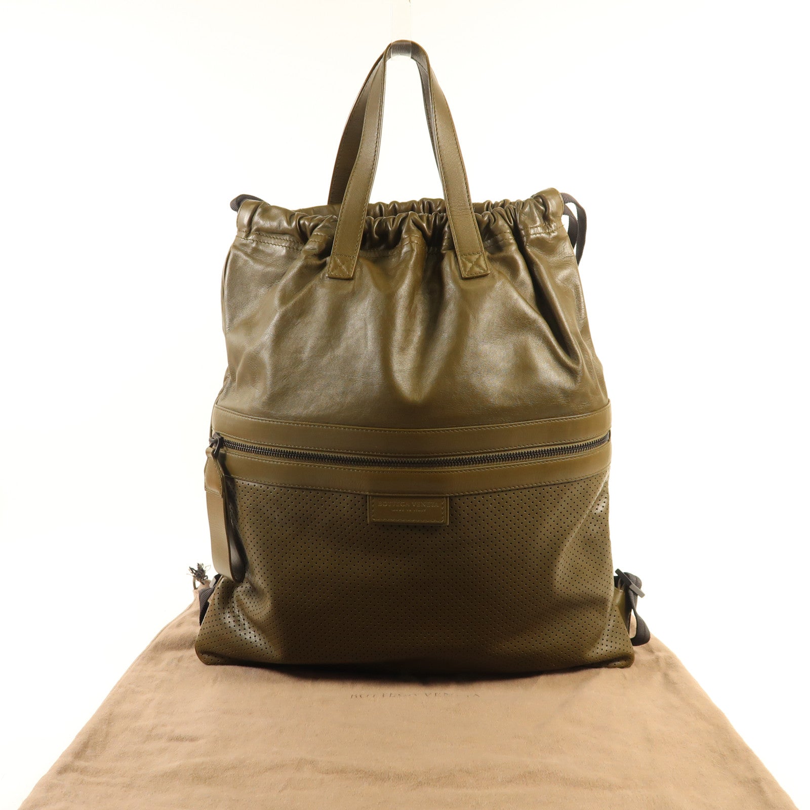 BOTTEGA VENETA 【激減優惠】牛皮皮革Backpack背包