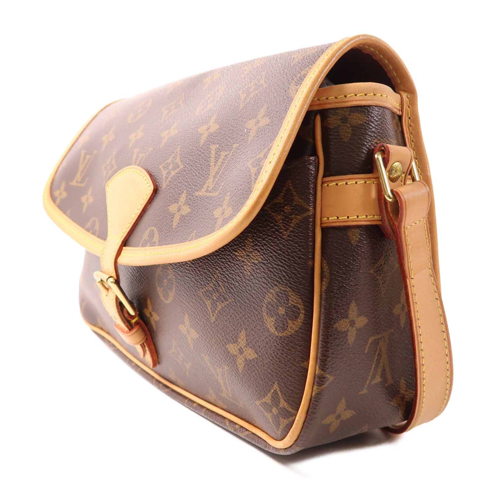LOUIS VUITTON Monogram Sologne金扣肩背袋