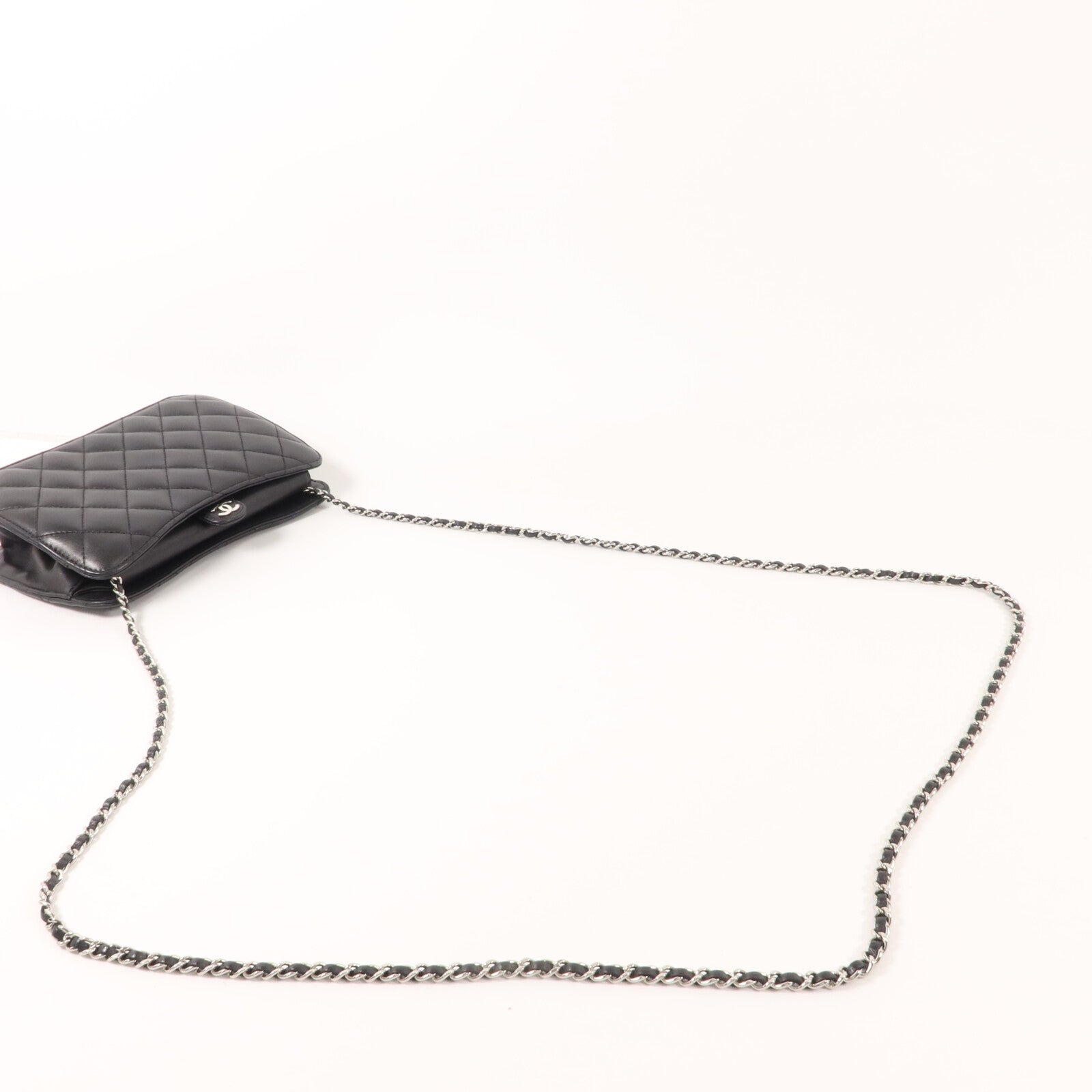 CHANEL 羊皮皮革Chain Shoulder鏈帶肩背袋