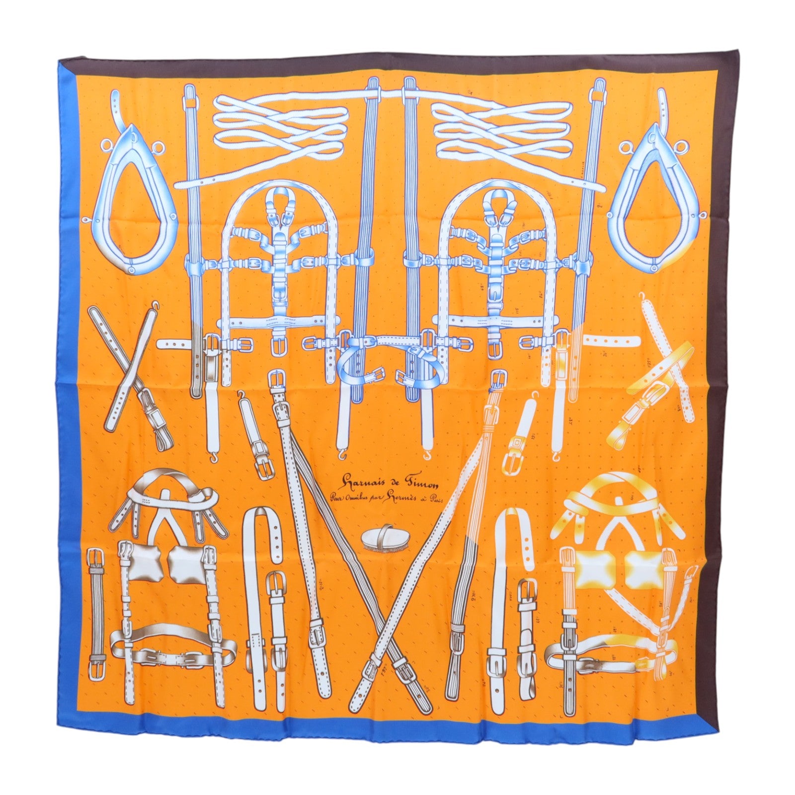 HERMES 絲質Scarf 90X90絲巾