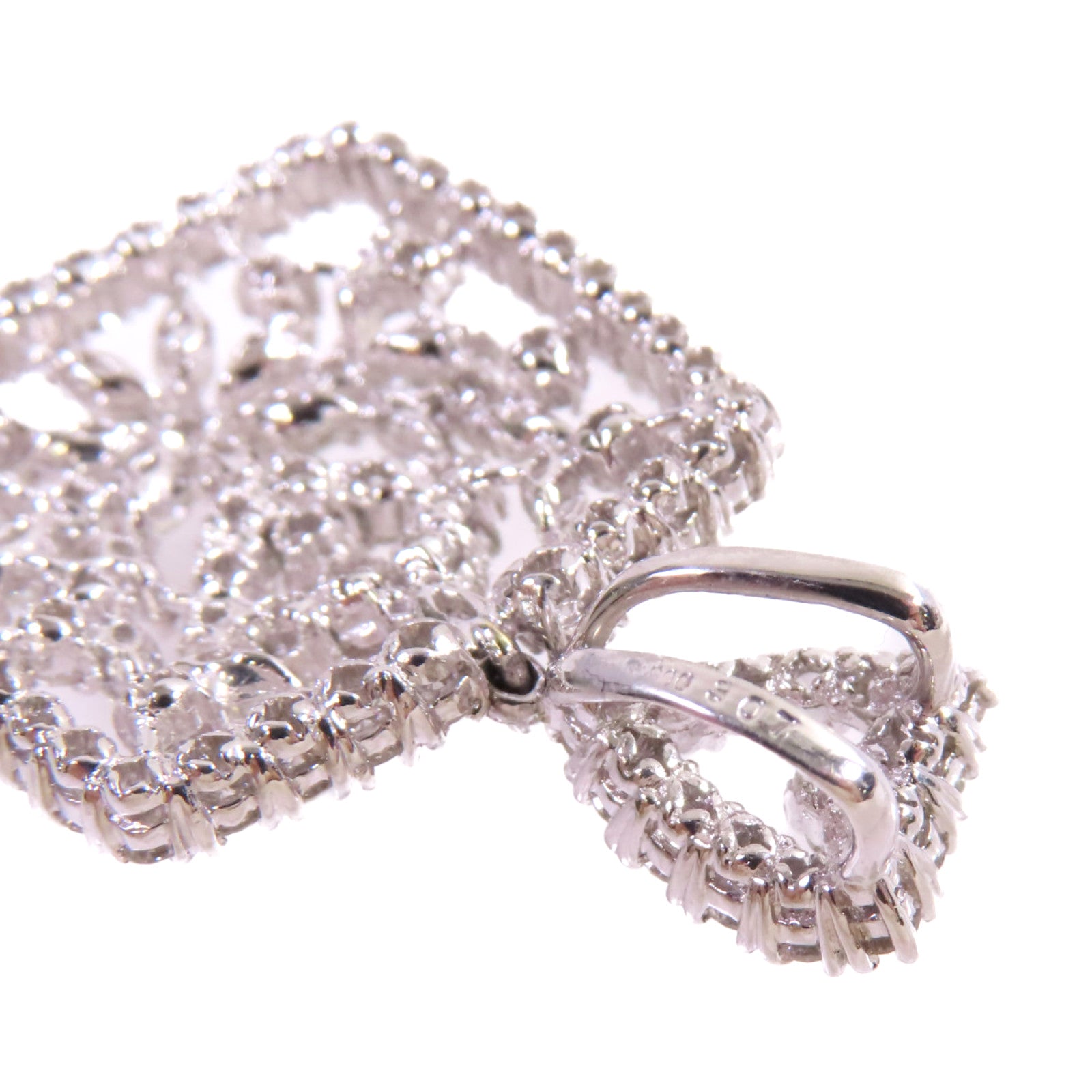 JEWELRY PT900鉑金/3.07ct鑚石Diamond Pendant Top吊墜