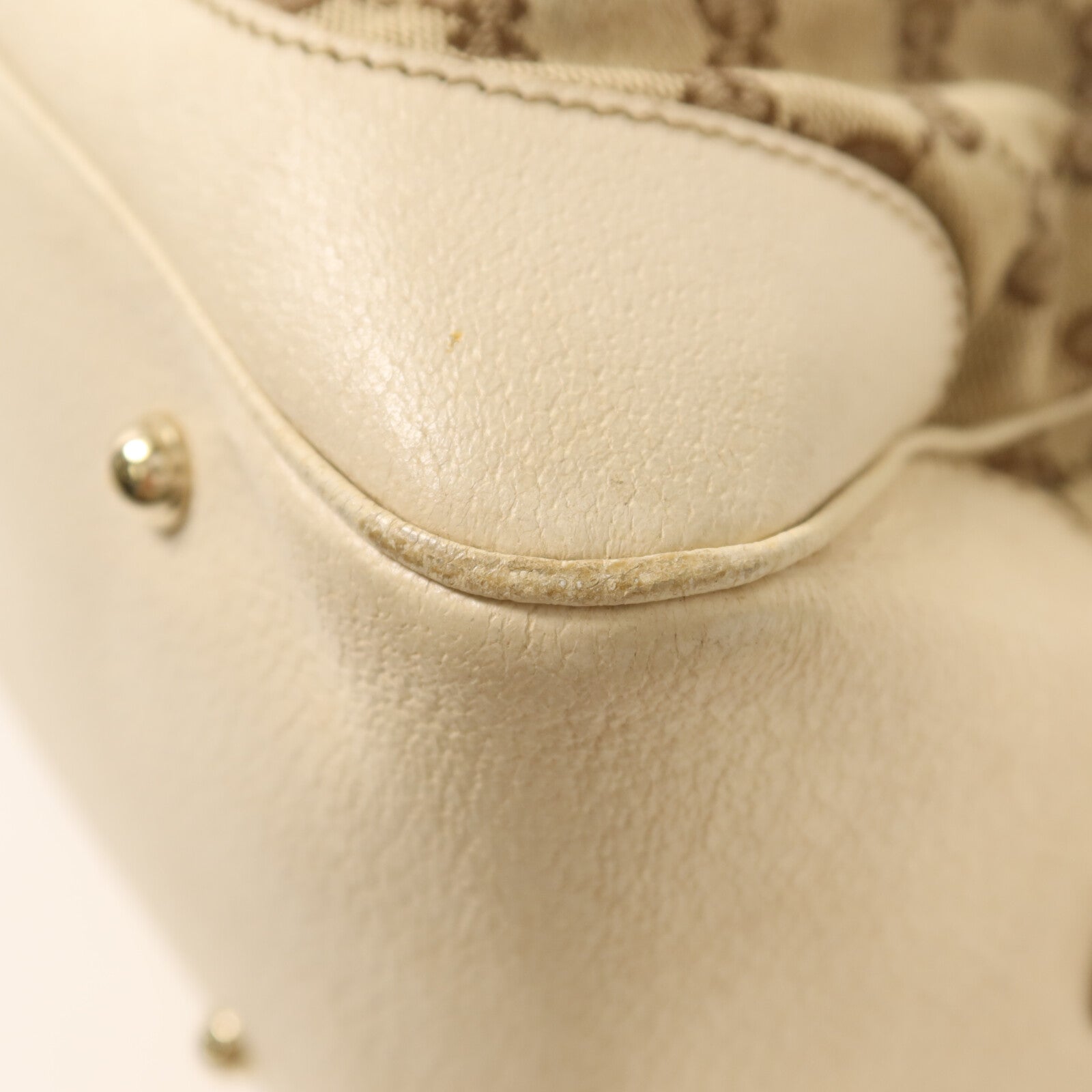 GUCCI 帆布Handle Bag金扣手挽袋