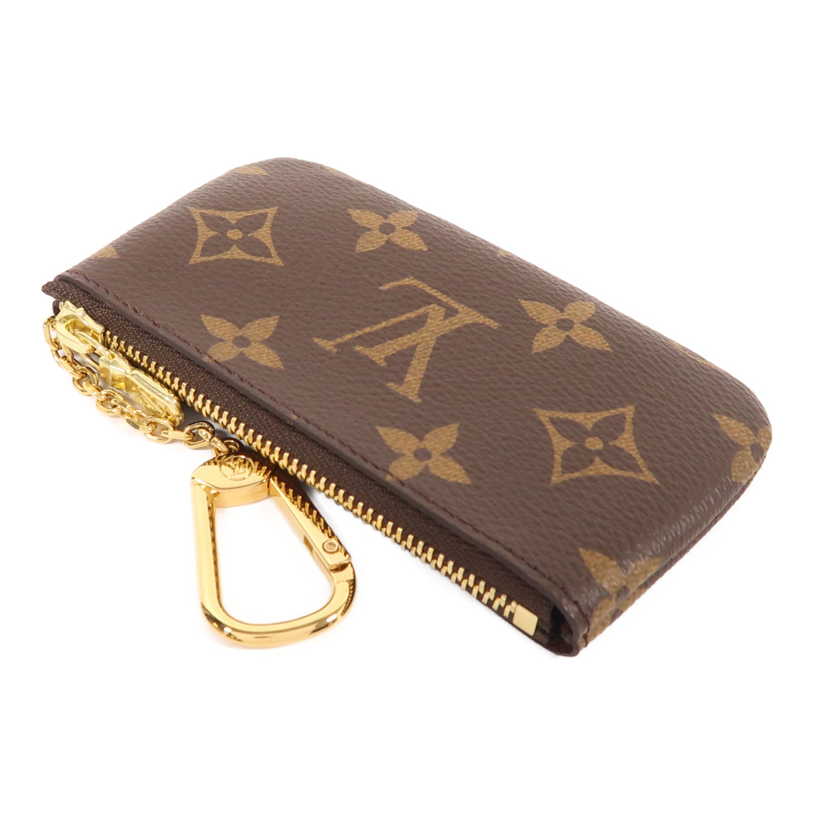LOUIS VUITTON Monogram Key Pouch金扣鎖匙包