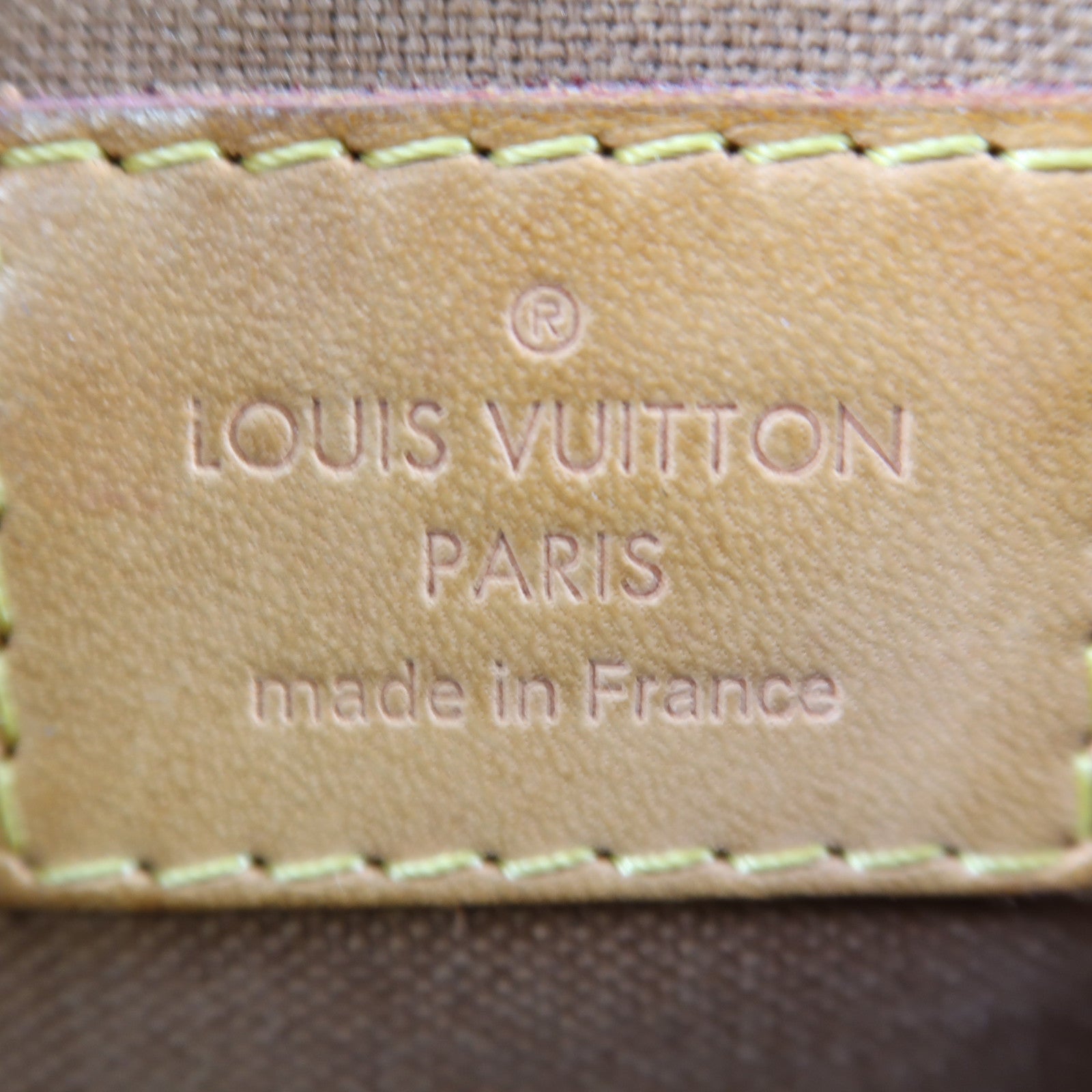 LOUIS VUITTON Monogram Palermo金扣手挽肩背兩用袋啡色