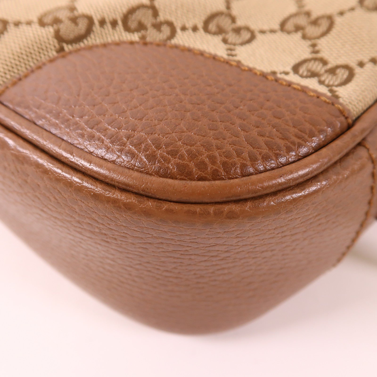 GUCCI 帆布Shoulder Bag金扣肩背袋