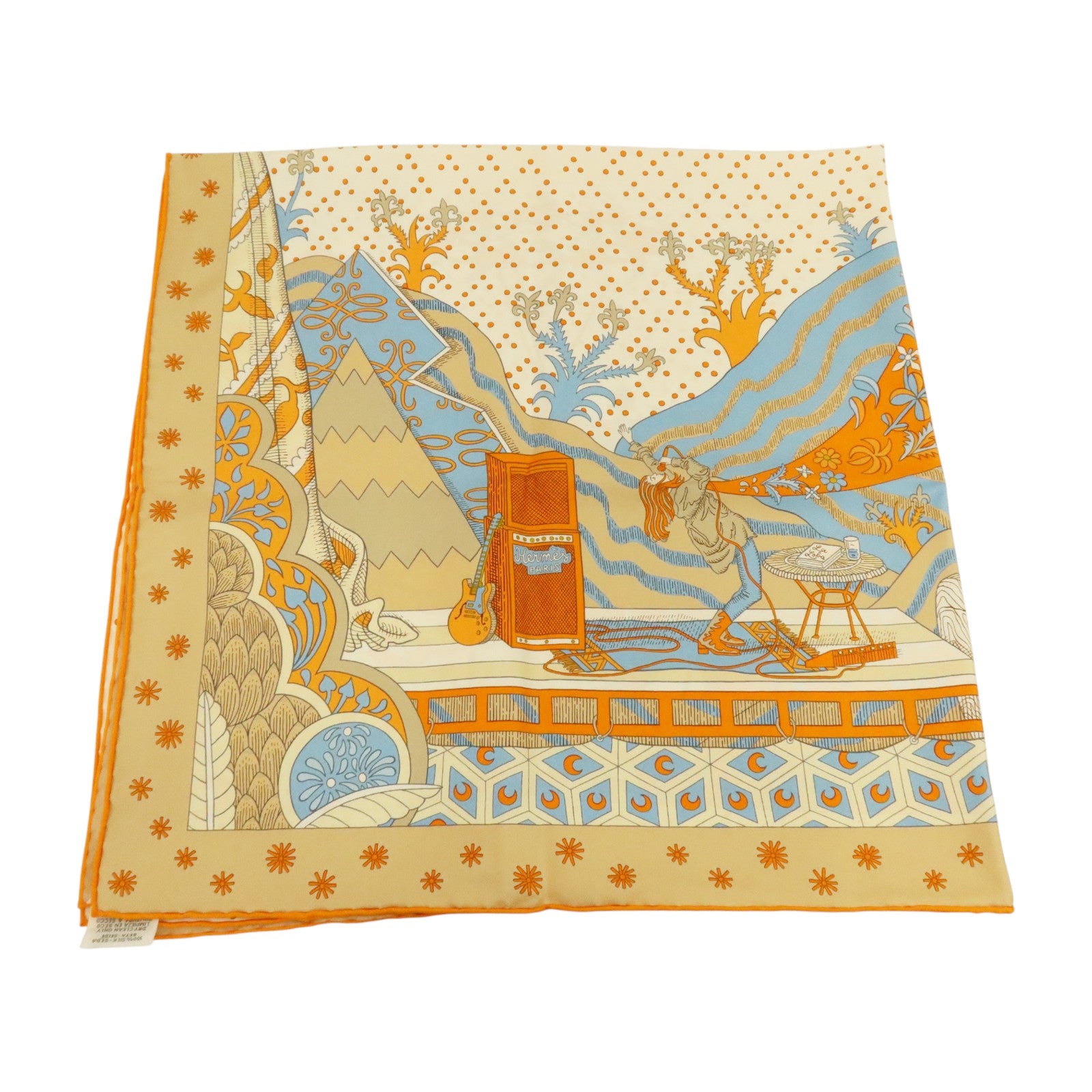 HERMES 絲質Scarf 90x90cm絲巾