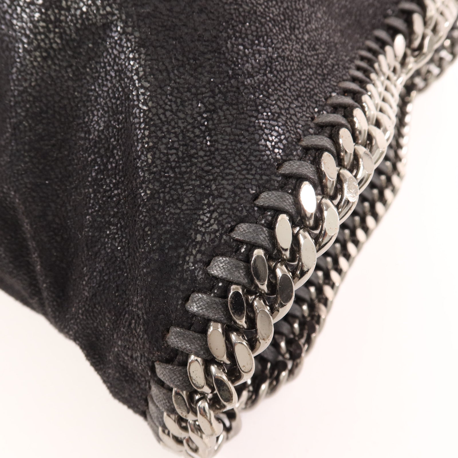 Stella McCartney 聚酯纖維2 Way Shoulder Bag銀扣手挽肩背兩用袋