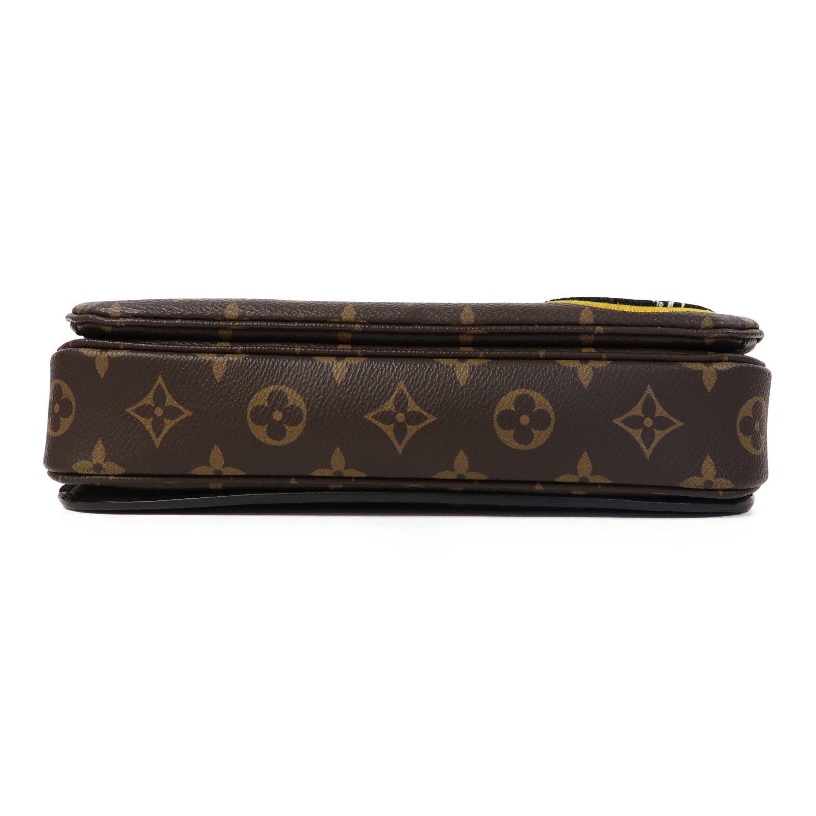 LOUIS VUITTON Monogram Pochette Metis金扣手挽肩背兩用袋啡色