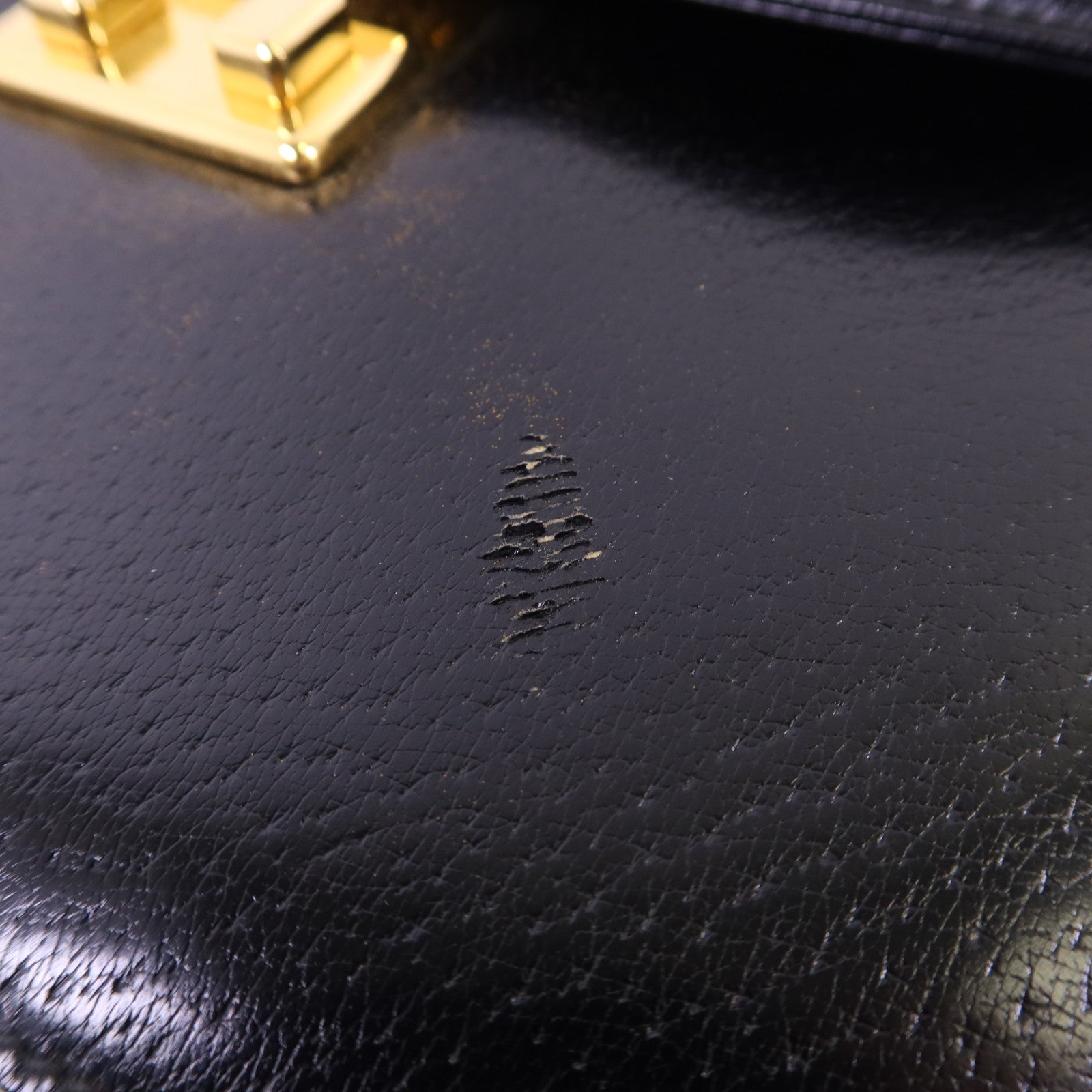 GUCCI 牛皮皮革Shoulder Bag金扣肩背袋