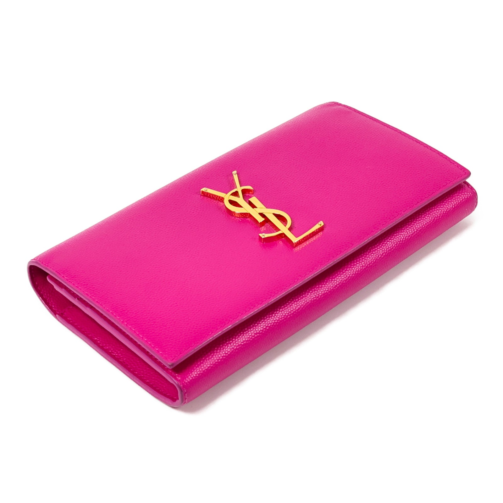 SAINT LAURENT 牛皮皮革Long Wallet長錢包
