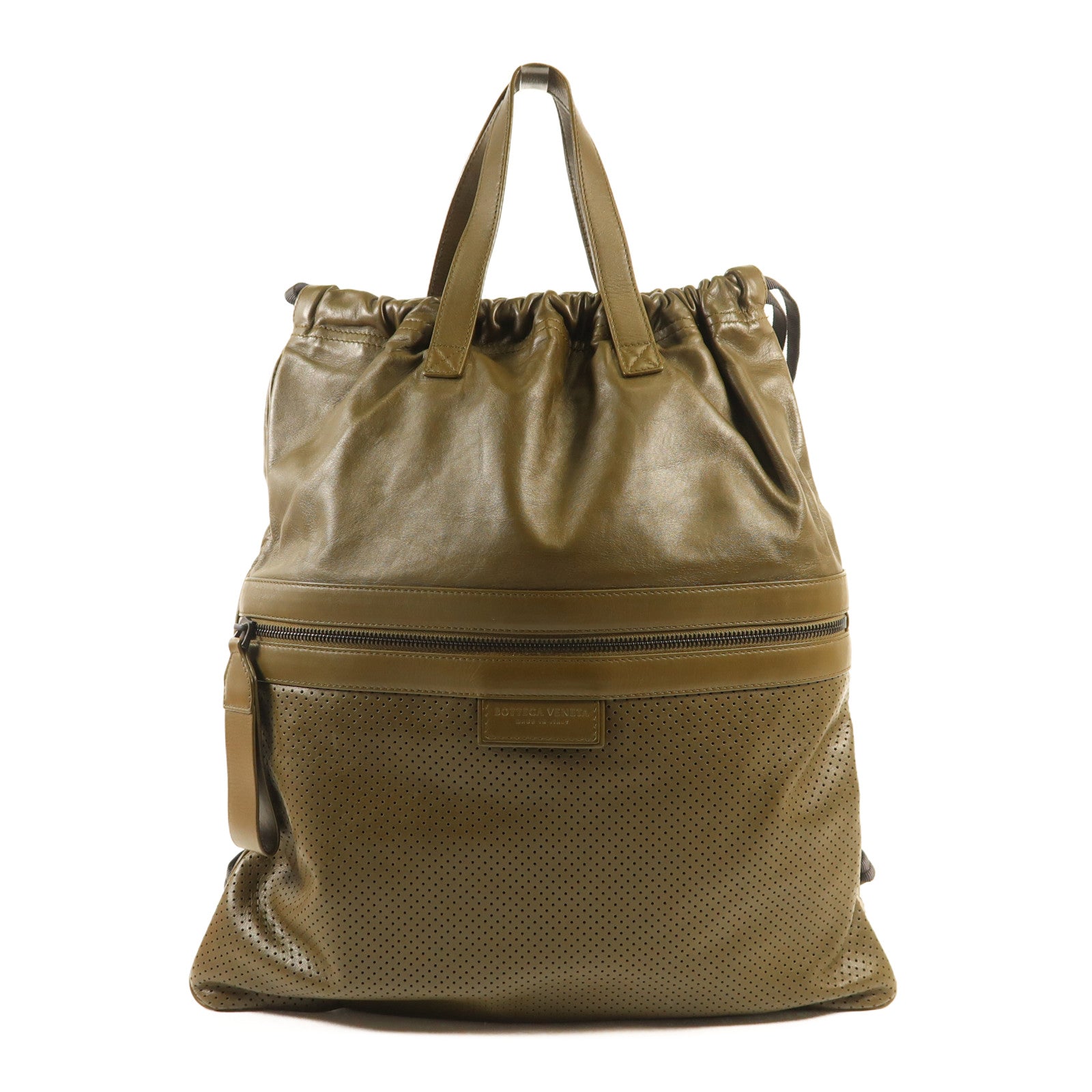 BOTTEGA VENETA 【激減優惠】牛皮皮革Backpack背包