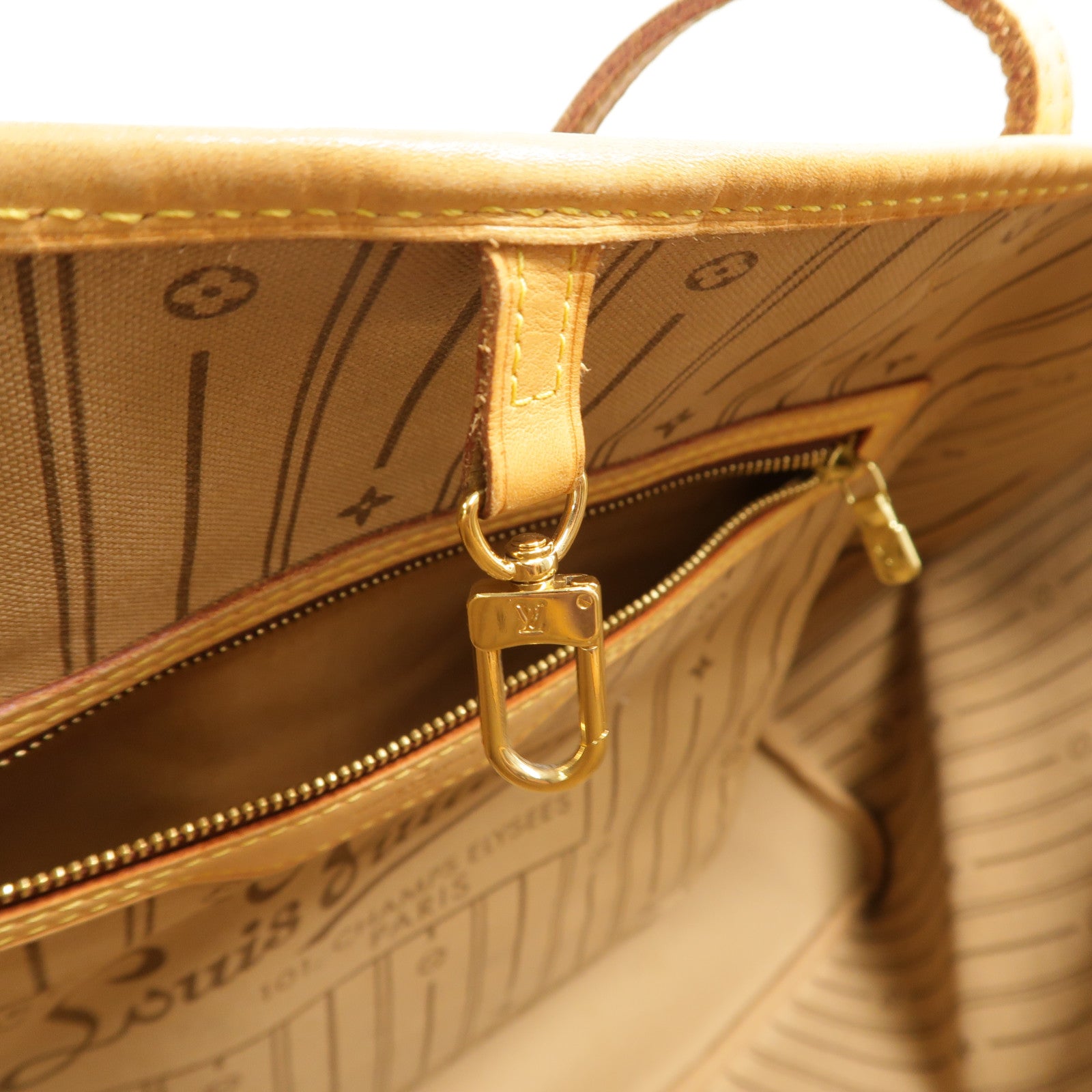 LOUIS VUITTON Monogram Neverfull GM手挽袋
