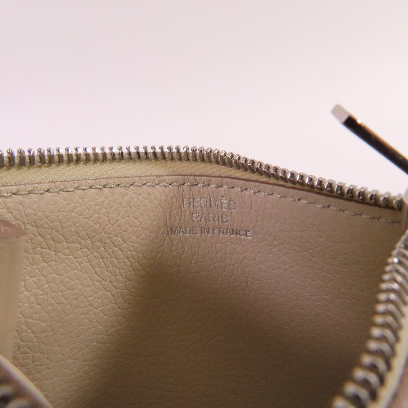 HERMES (PRICE DOWN) PHW Roulis Slim Wallet Evercolor Leather