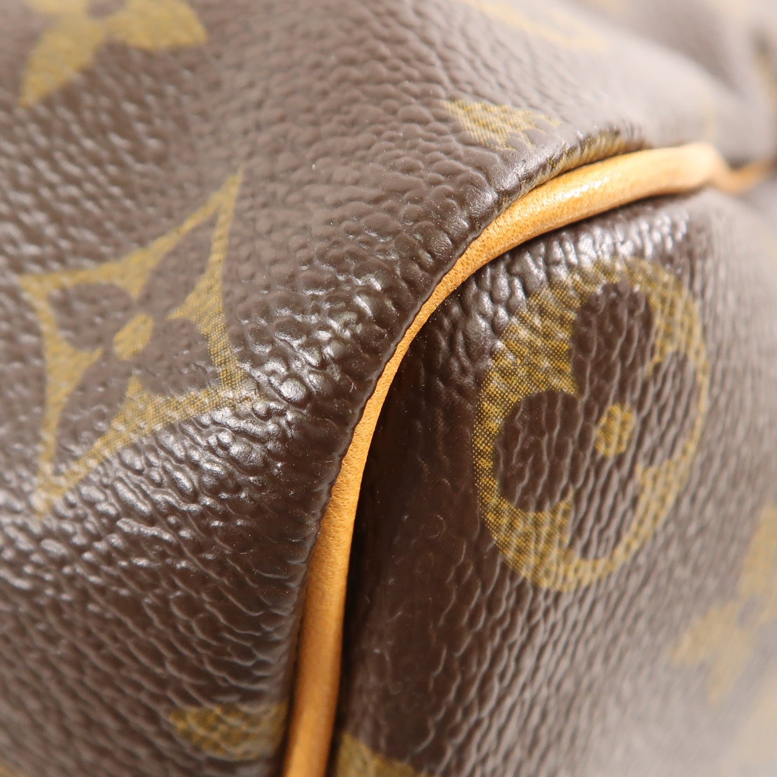 LOUIS VUITTON LV GHW Speedy 35 Hand Bag M41107 Monogram Brown