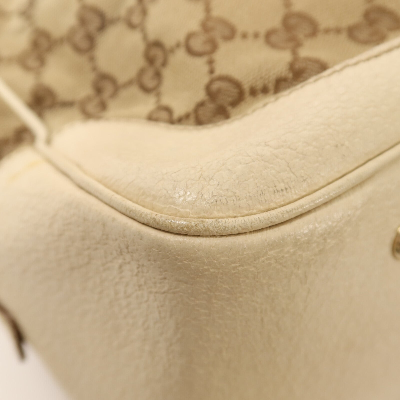 GUCCI 帆布Handle Bag金扣手挽袋