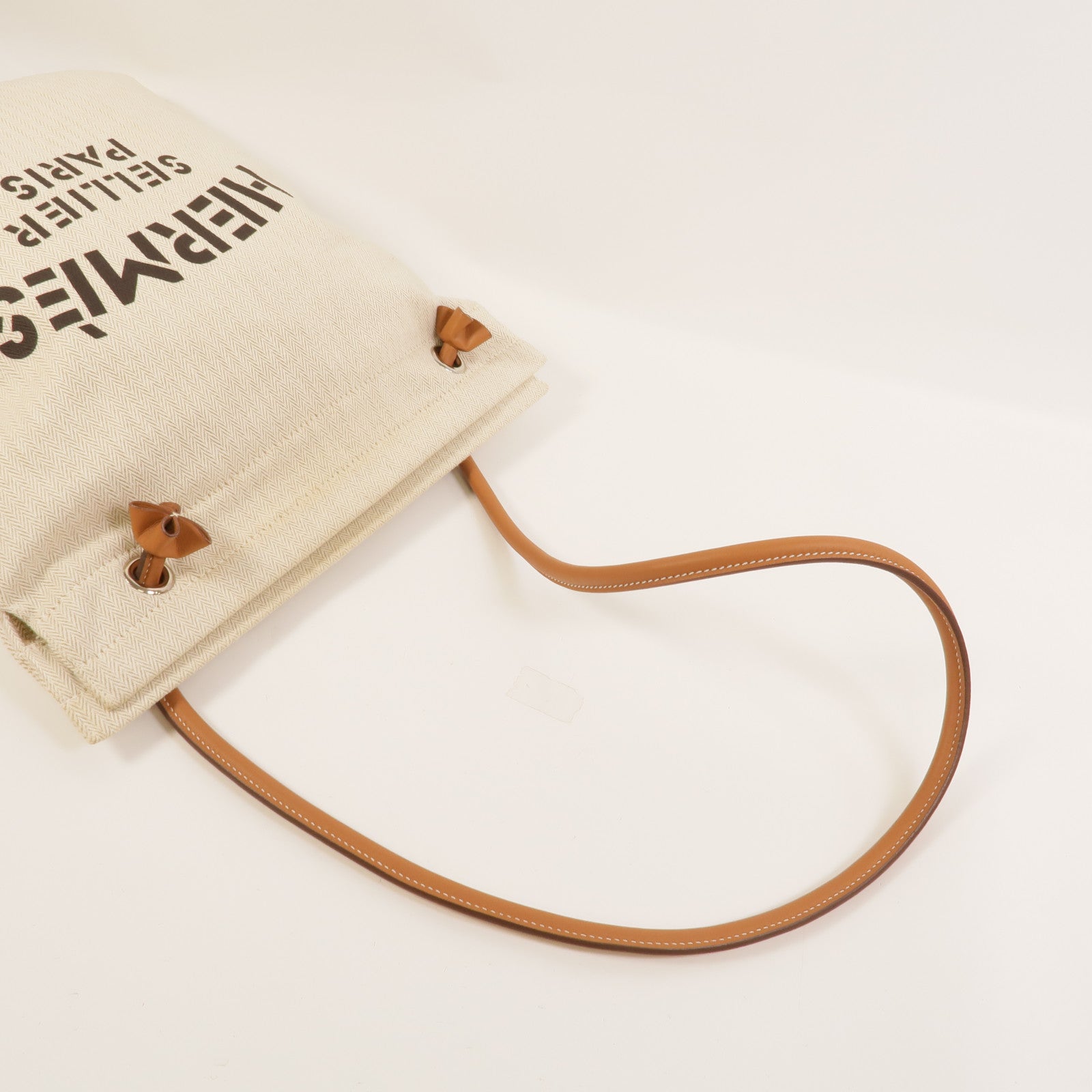HERMES 帆布Aline Grooming肩背袋