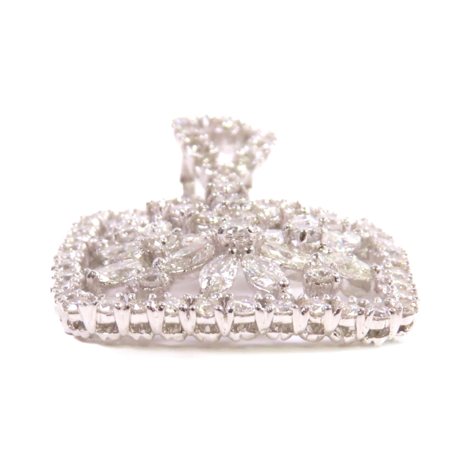 JEWELRY PT900鉑金/3.07ct鑚石Diamond Pendant Top吊墜