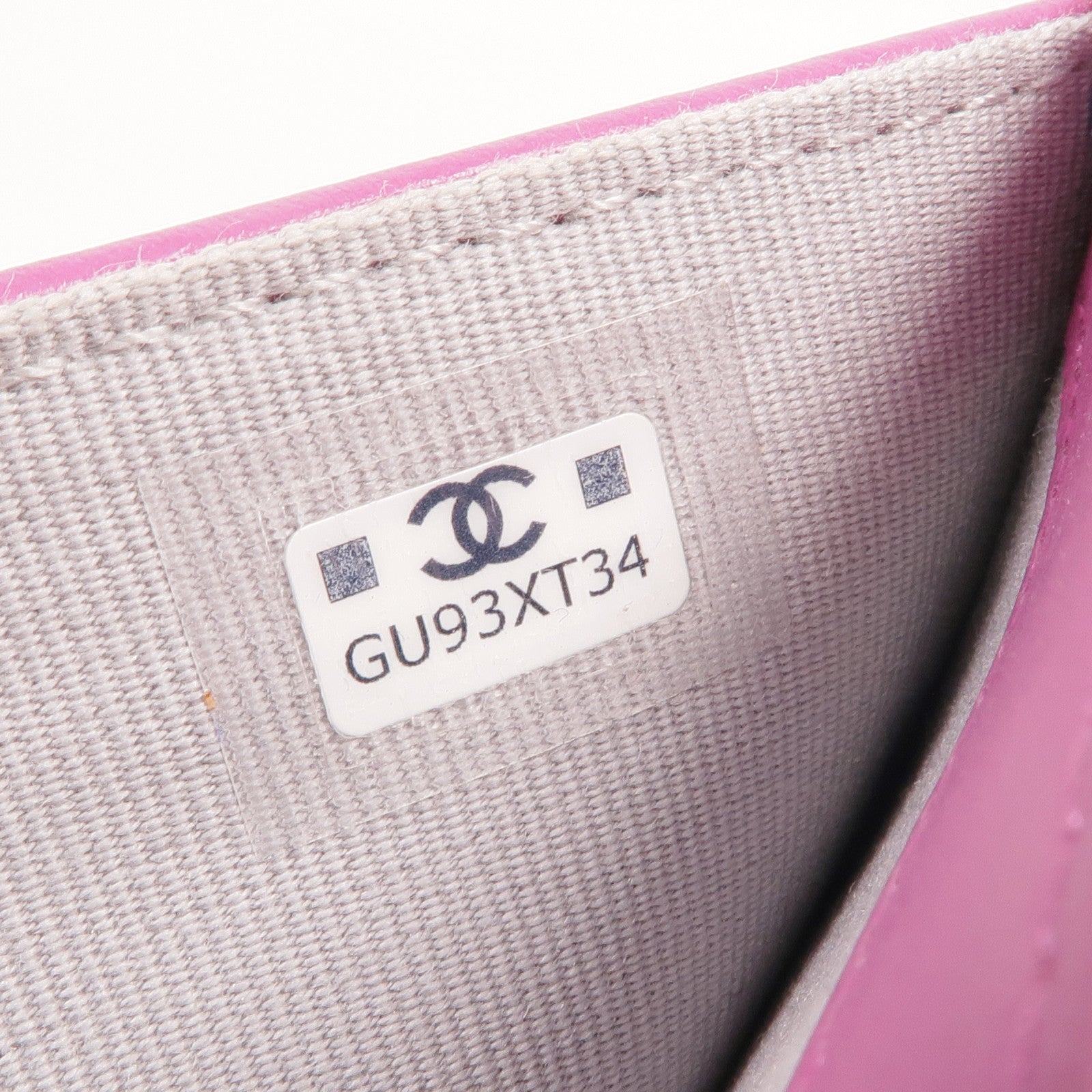 CHANEL 牛皮皮革Wallet金扣錢包