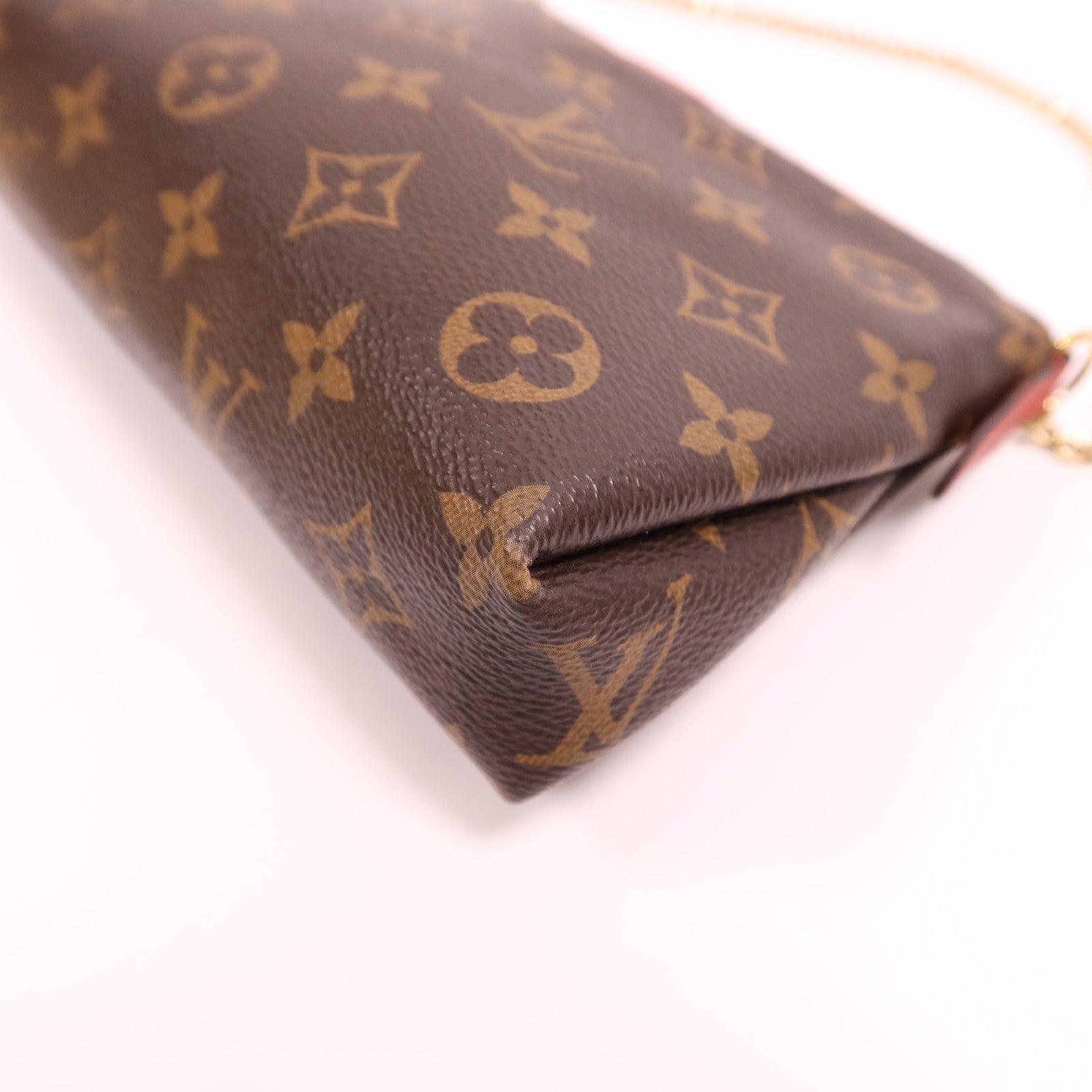 LOUIS VUITTON Monogram Pallas Clutch金扣鏈帶手挽肩背兩用袋