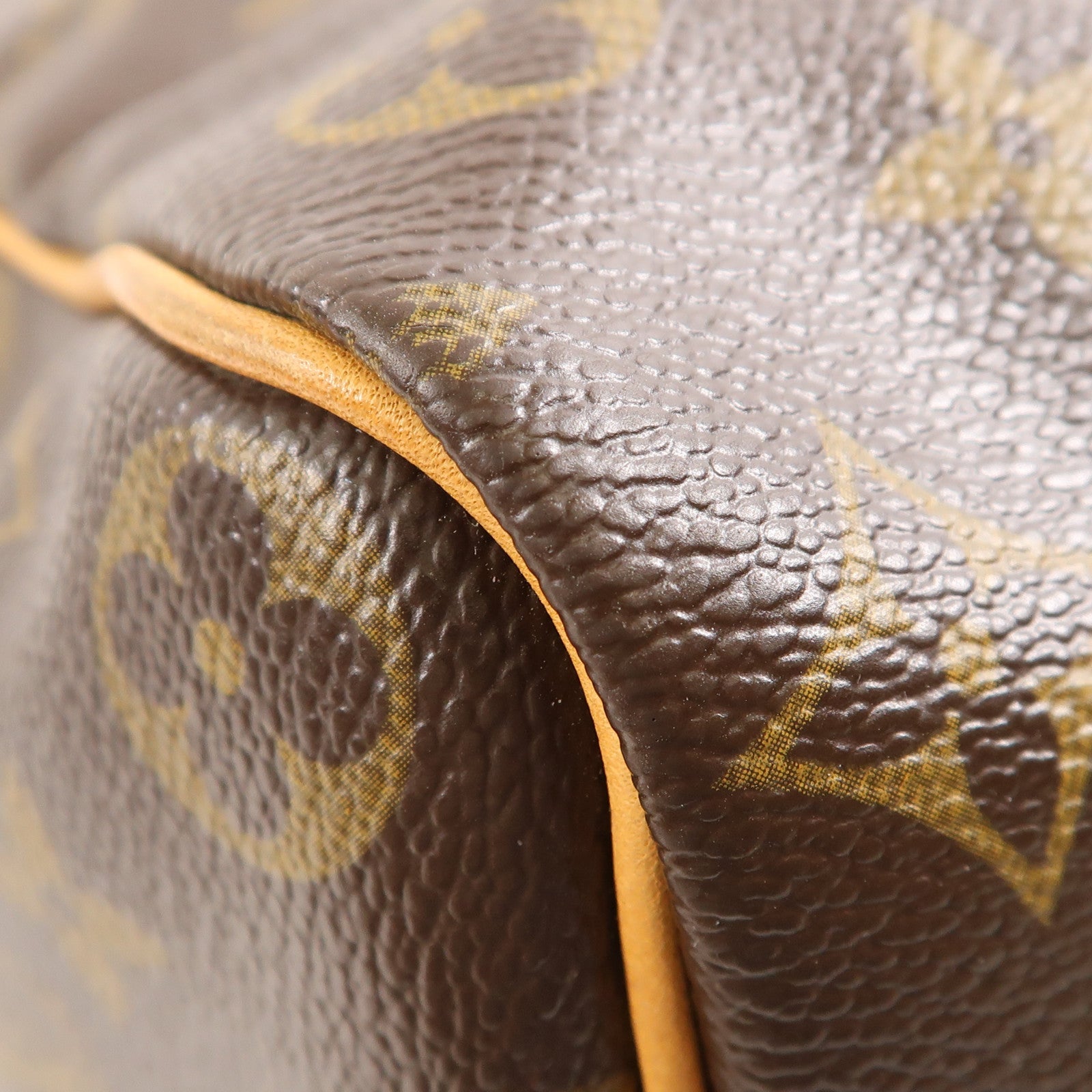 LOUIS VUITTON LV GHW Speedy 35 Hand Bag M41107 Monogram Brown