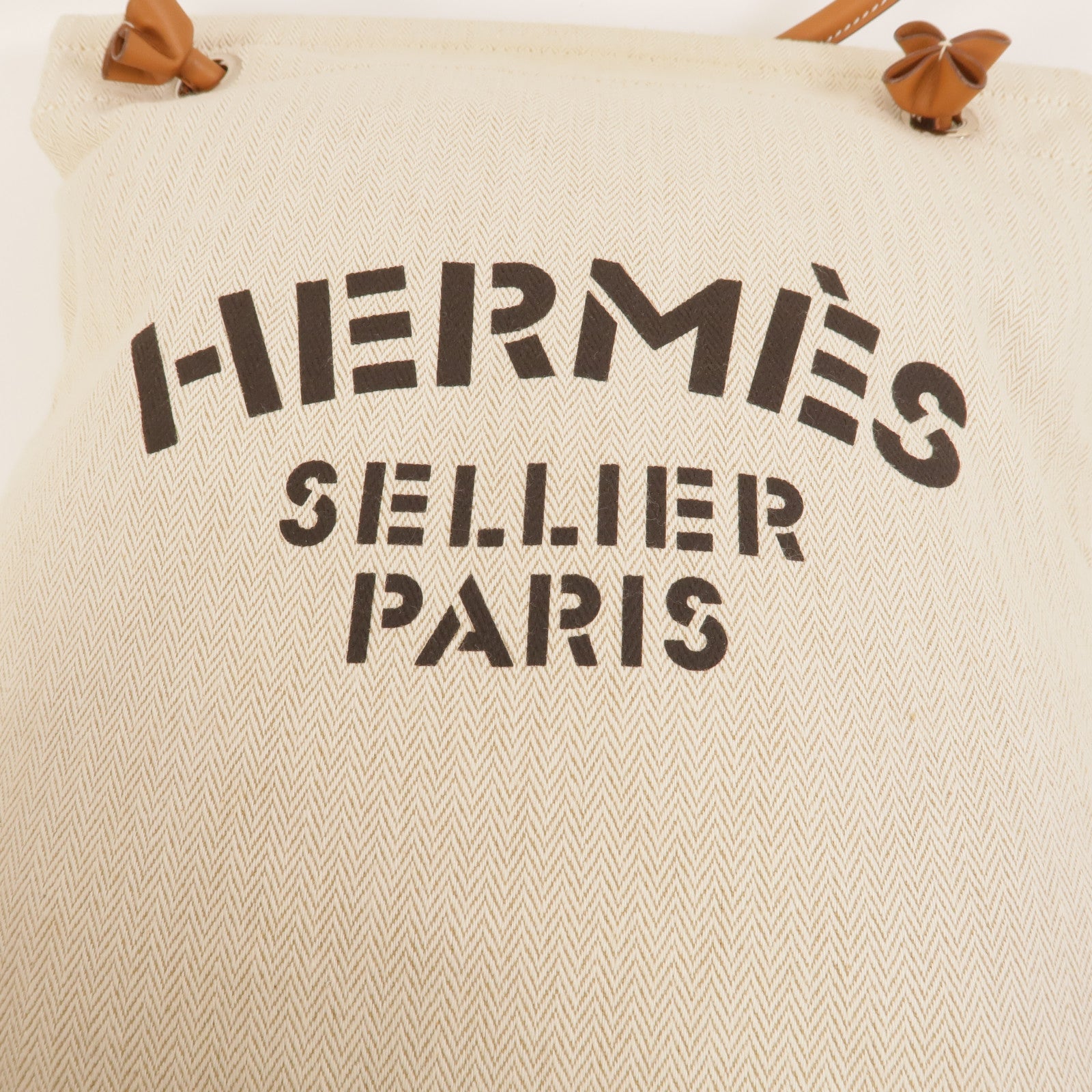 HERMES 帆布Aline Grooming肩背袋