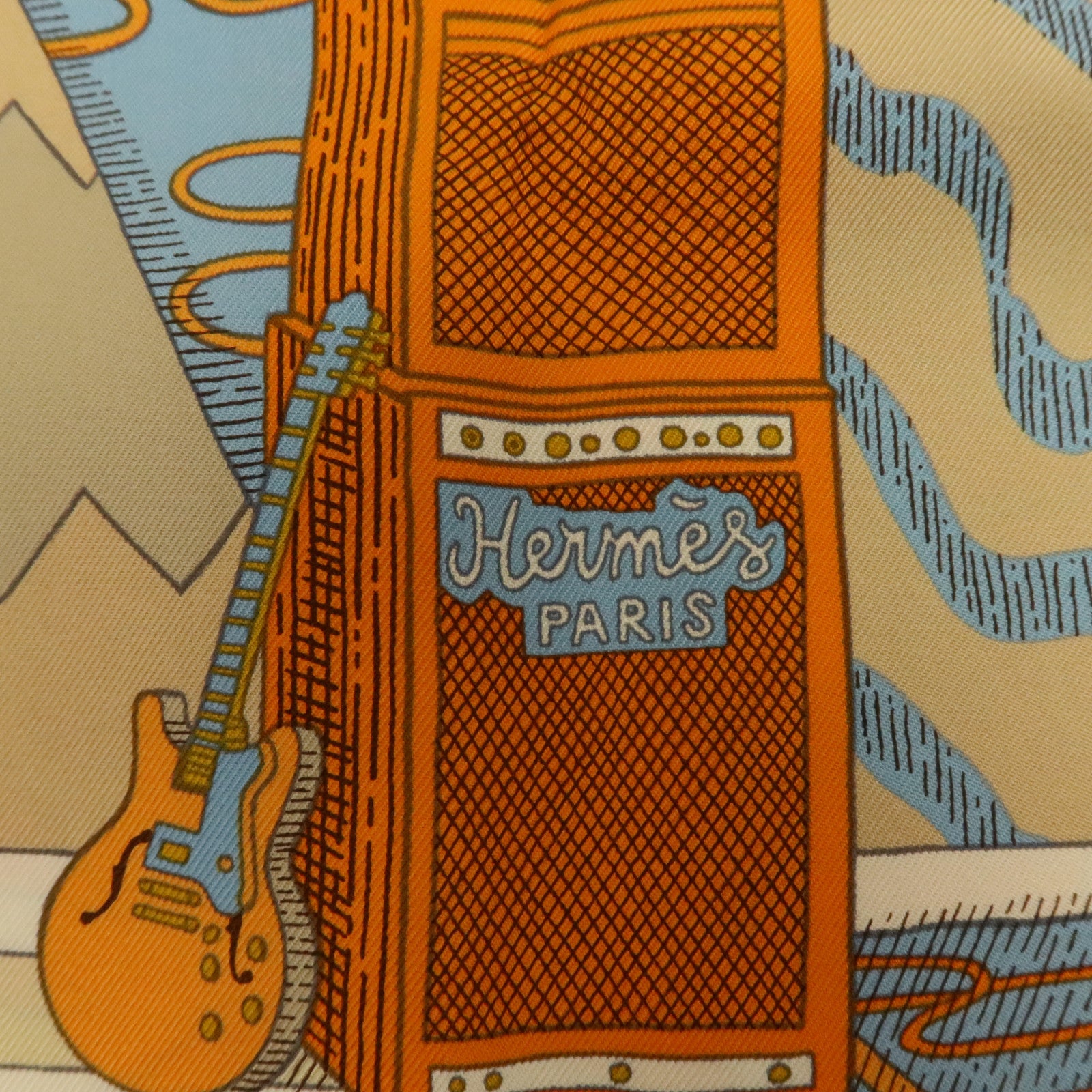 HERMES 絲質Scarf 90x90cm絲巾