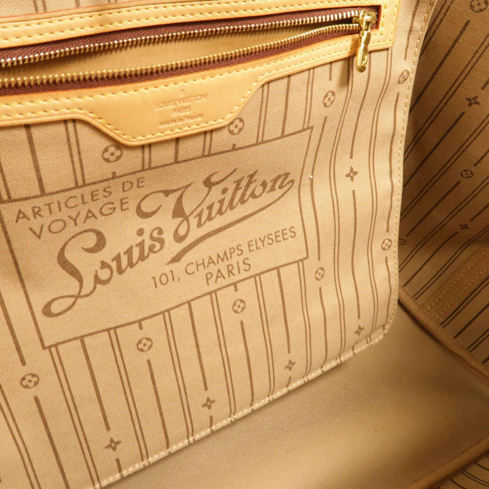 LOUIS VUITTON Monogram Neverfull GM手挽袋