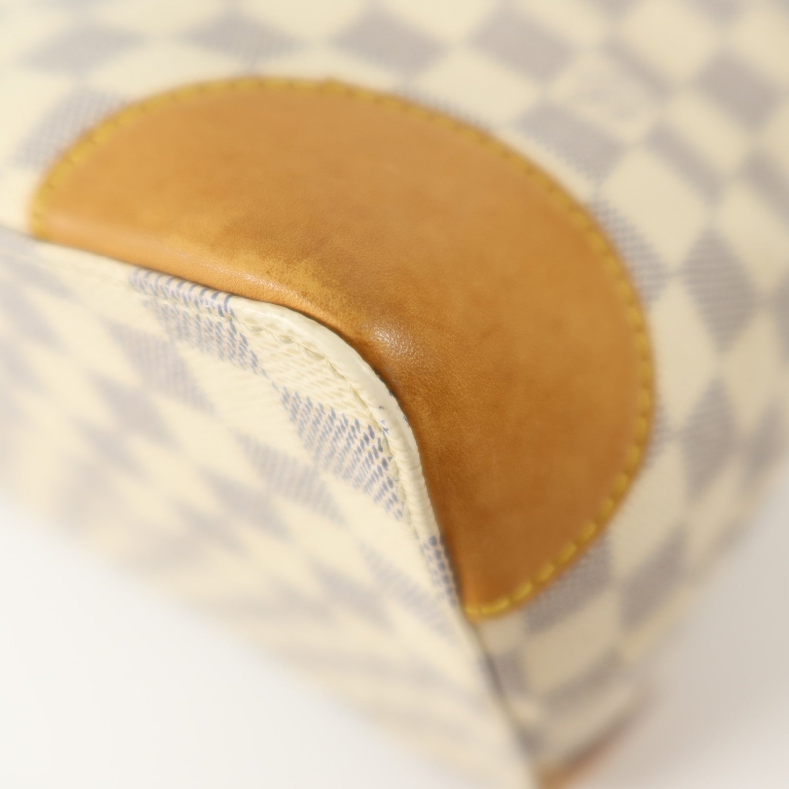 LOUIS VUITTON Damier Azur Hampstead MM金扣肩背袋